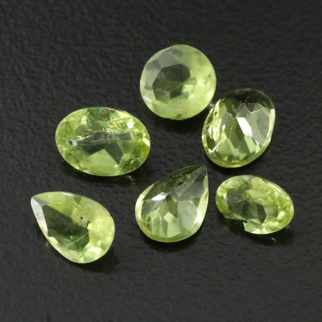 Loose 4.24 CTW Peridot Lot