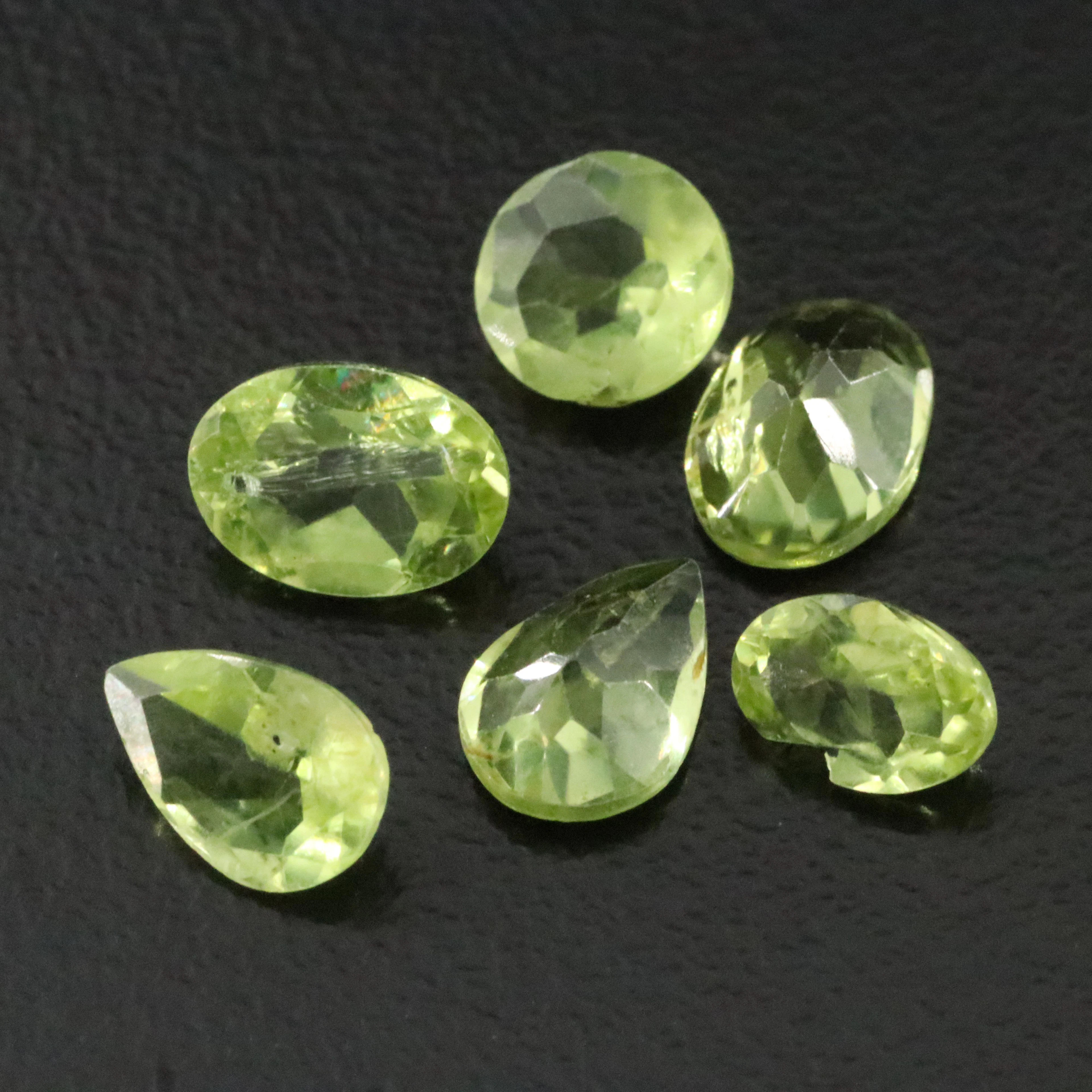 Loose 4.24 CTW Peridot Lot