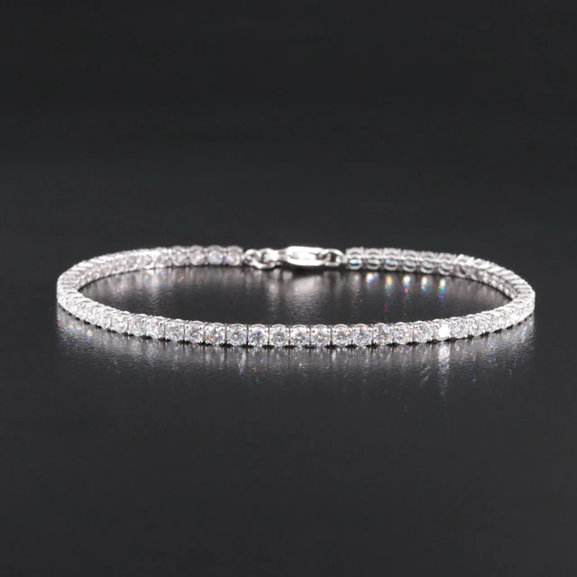 14K 4.09 CTW Lab Grown Diamond Line Bracelet