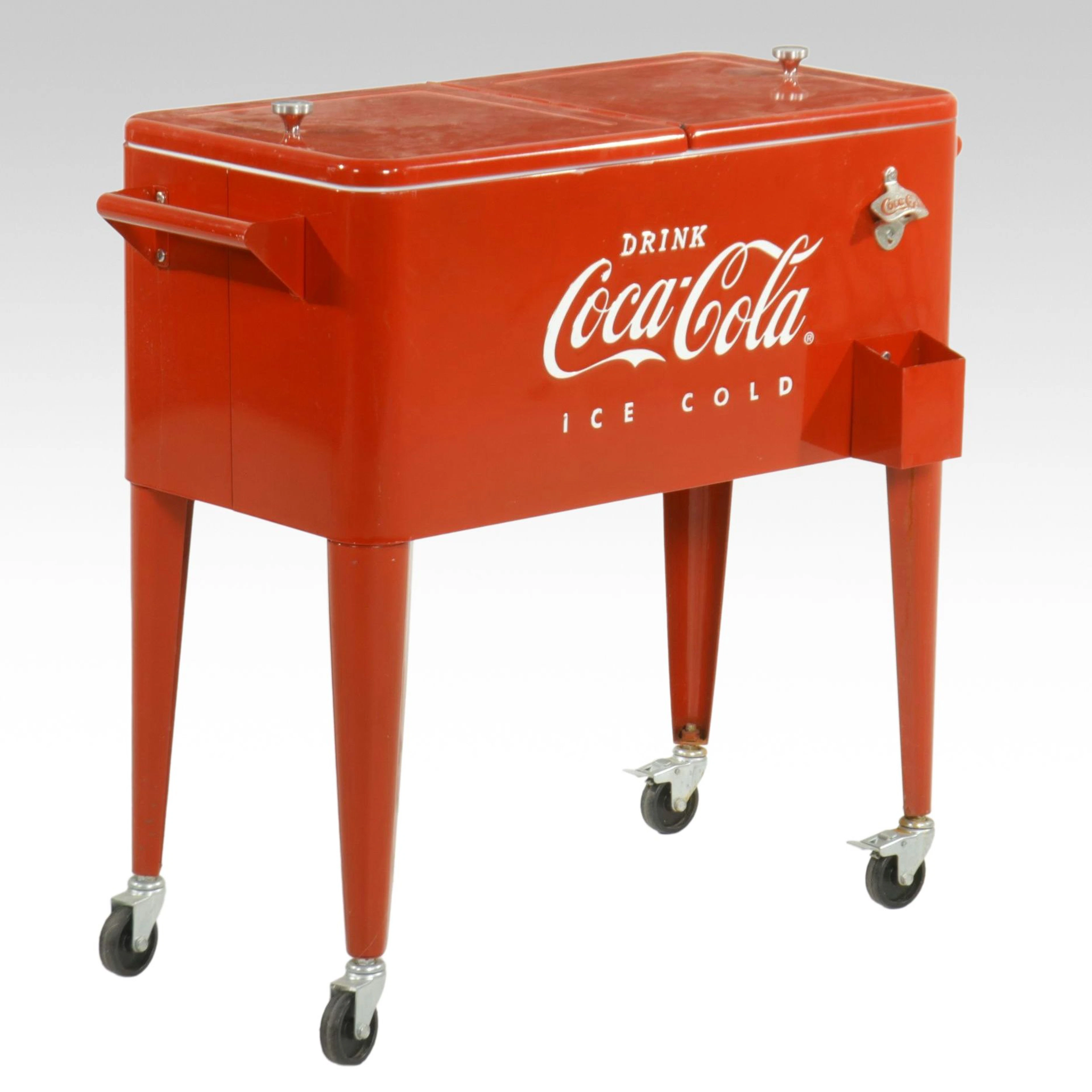 Coca-Cola Rolling Cooler