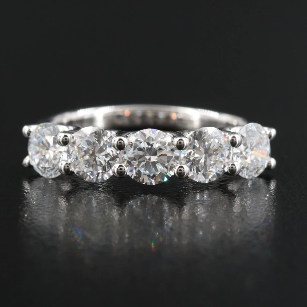 14K 2.00 CTW Lab Grown Diamond Ring with IGI Report