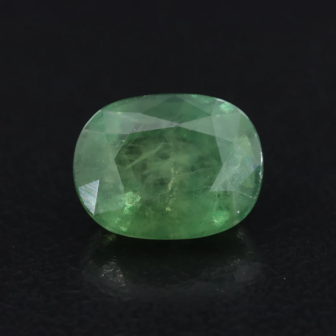 Loose 6.20 CT Green Sapphire