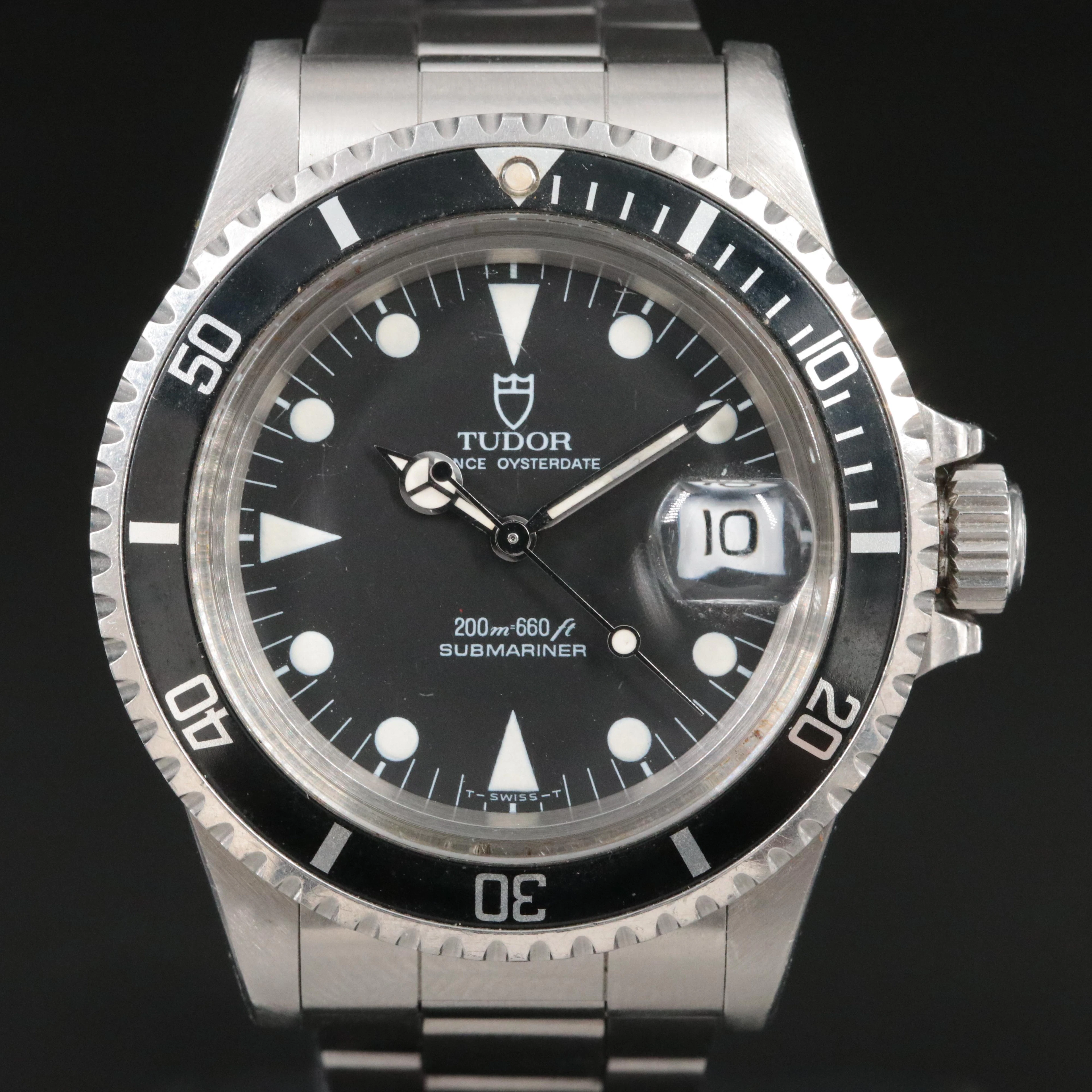 1991 Tudor Prince Oysterdate Automatic Submariner Model 79090 Watch
