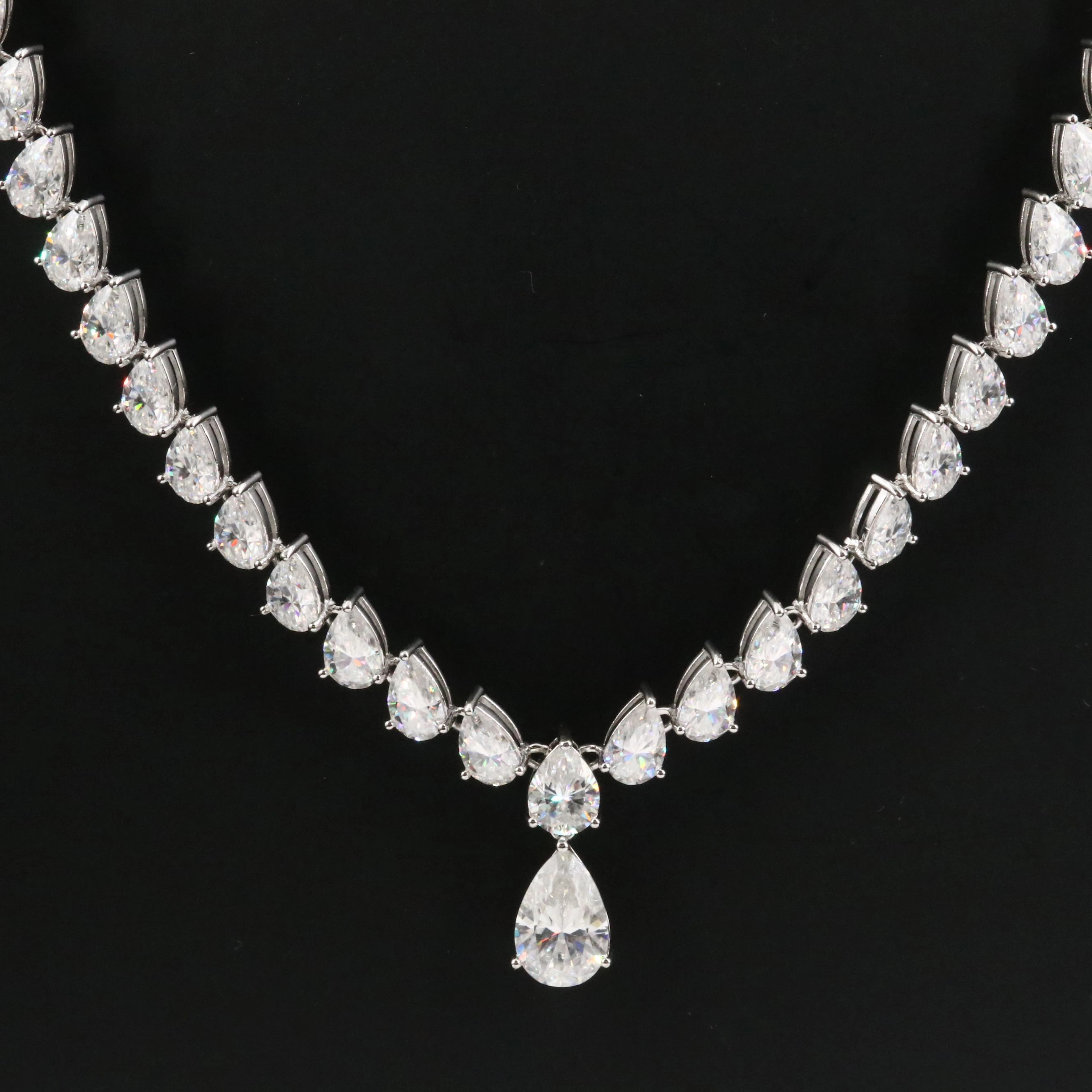 Sterling Moissanite Necklace