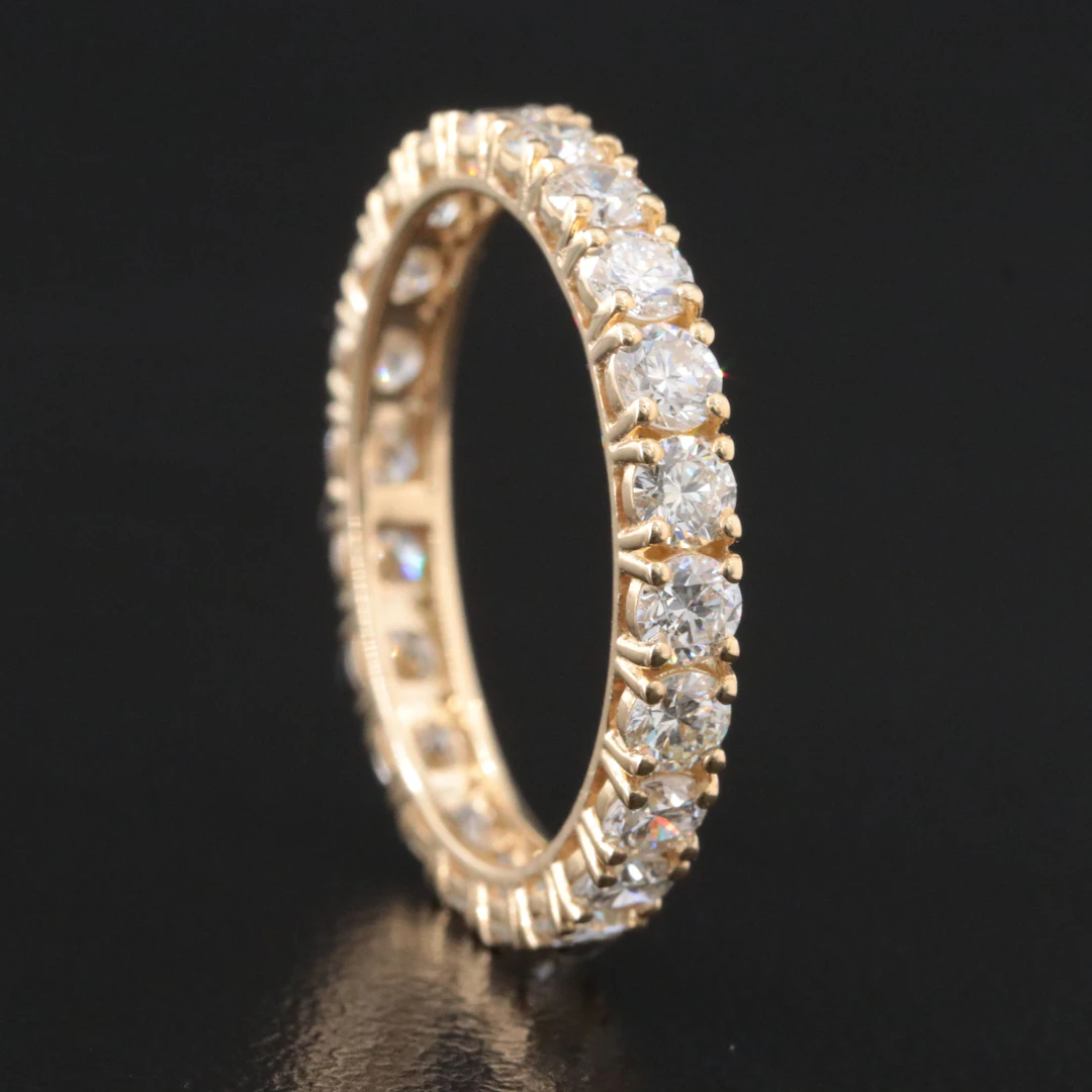 14K 1.77 CTW Diamond Eternity Band