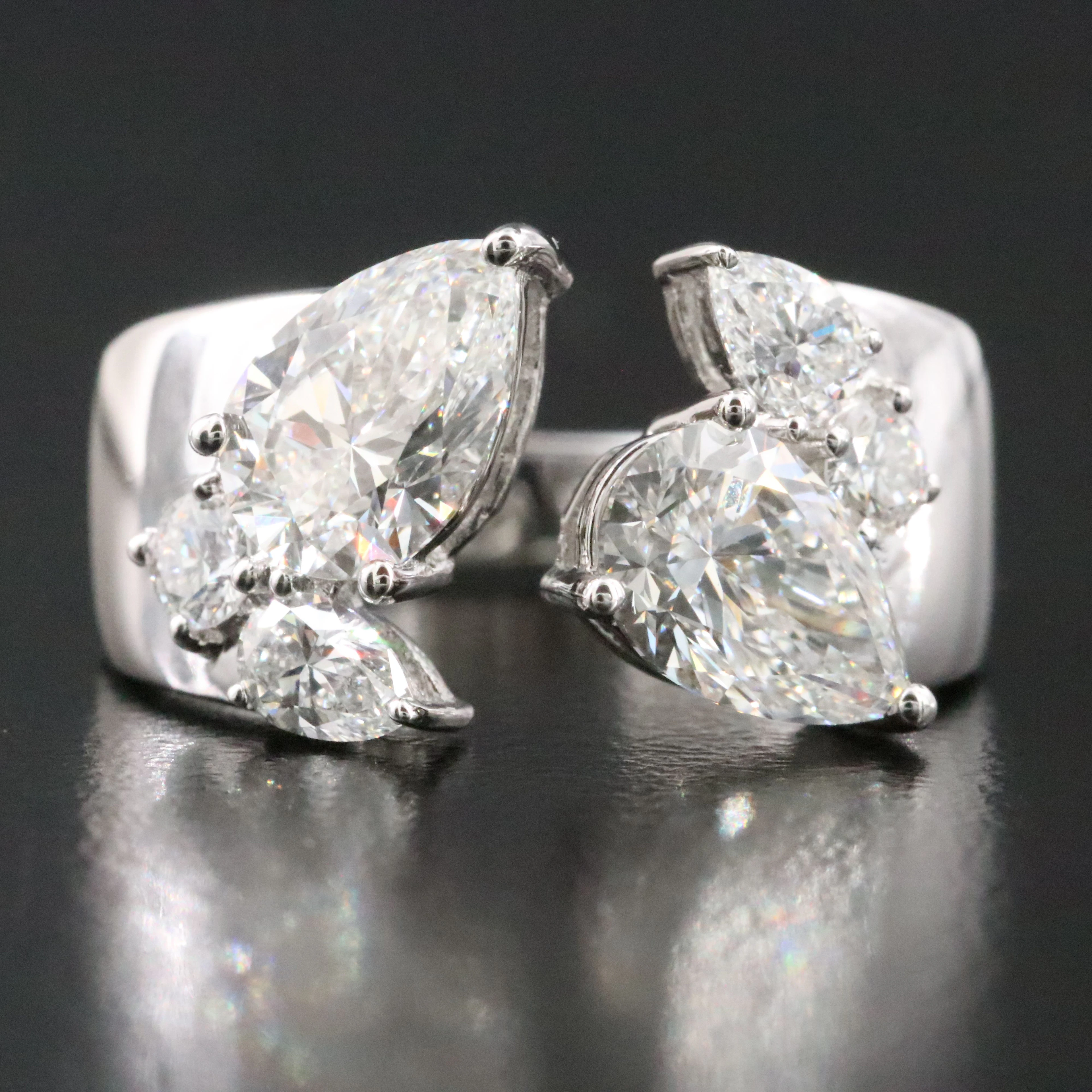 14K 2.50 CTW Lab Grown Diamond Ring with IGI Report