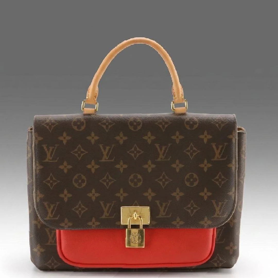 Louis Vuitton Marignan Two-Way Messenger Bag in Monogram Canvas and Leather