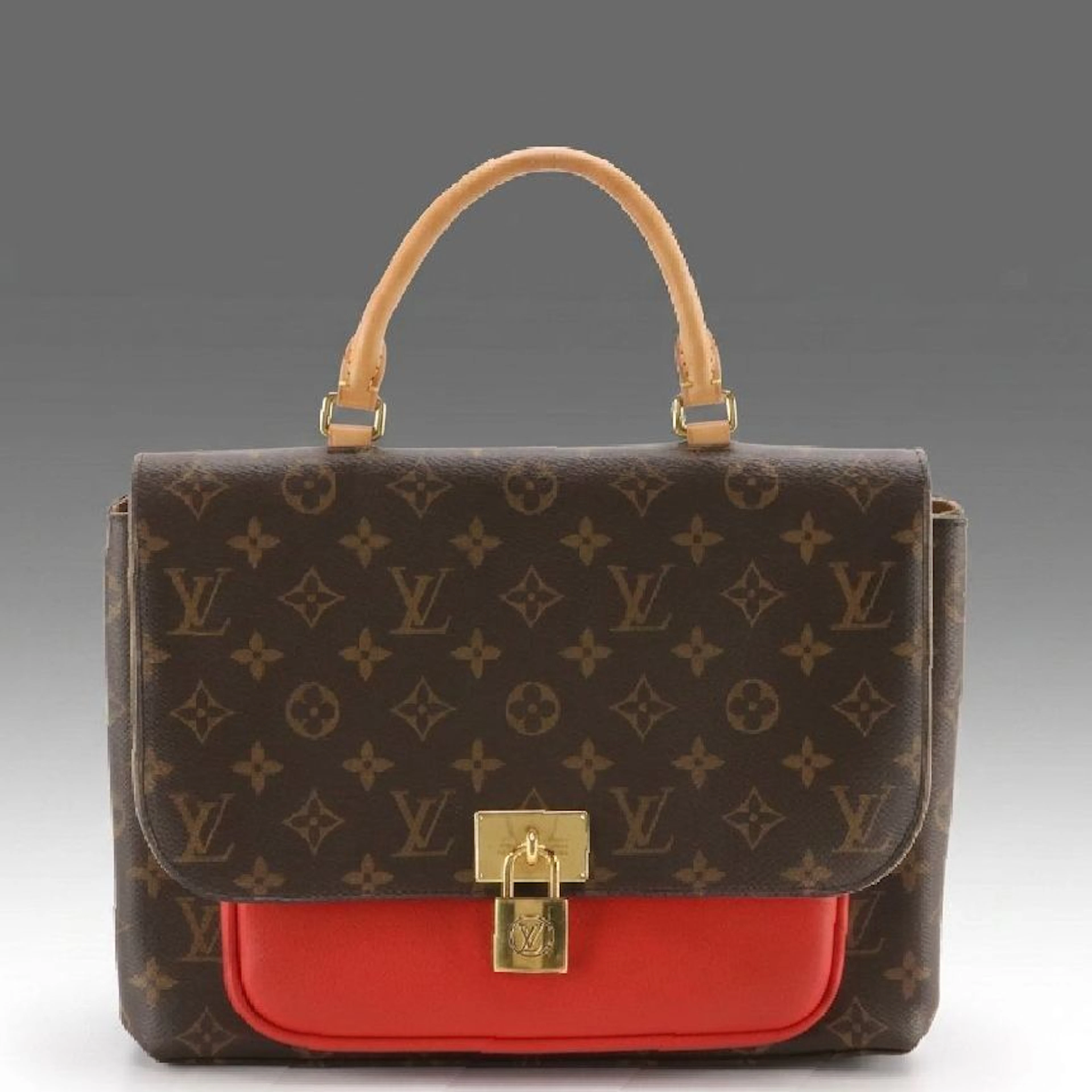 Louis Vuitton Marignan Two-Way Messenger Bag in Monogram Canvas and Leather