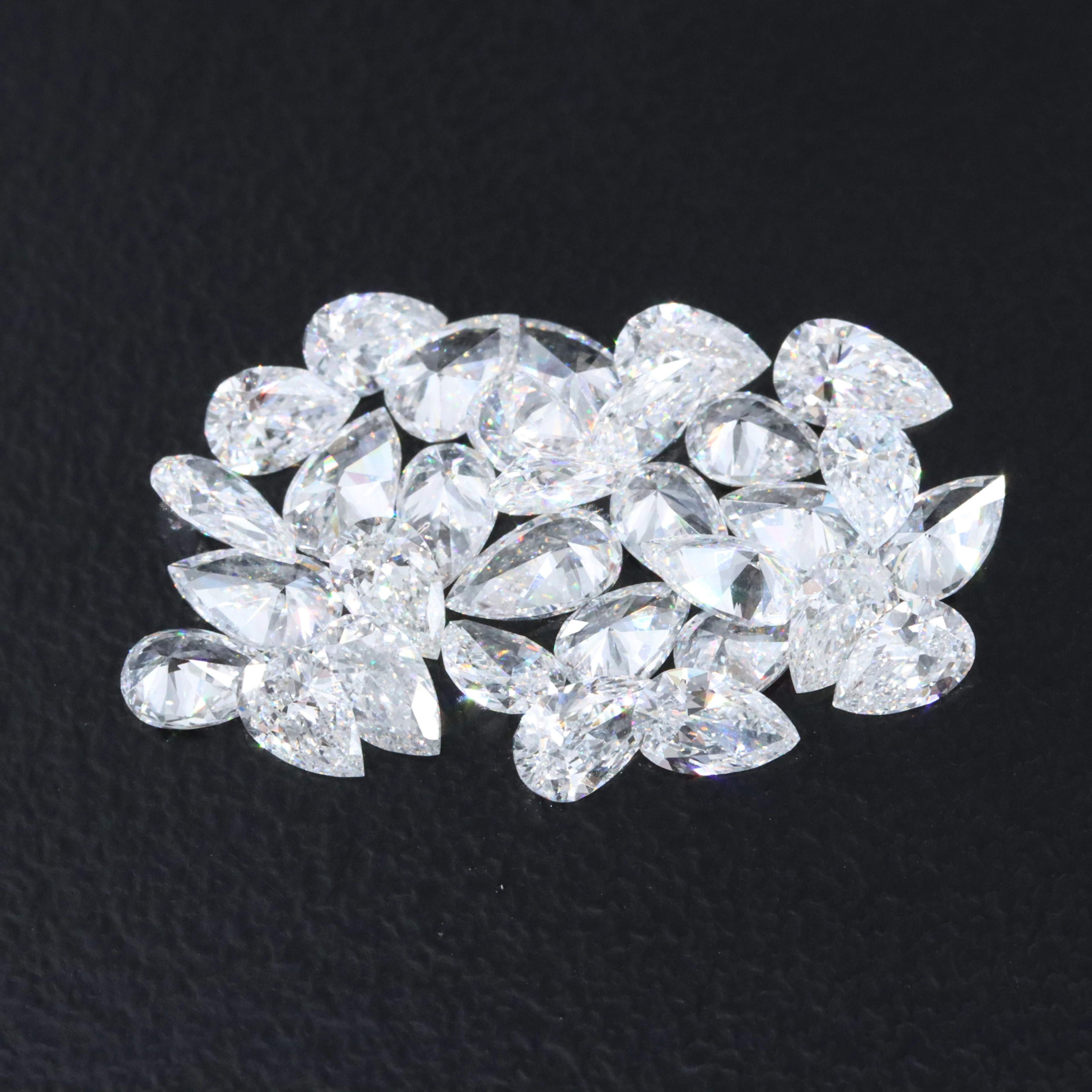 Loose 3.87 CTW Lab Grown Diamond Lot