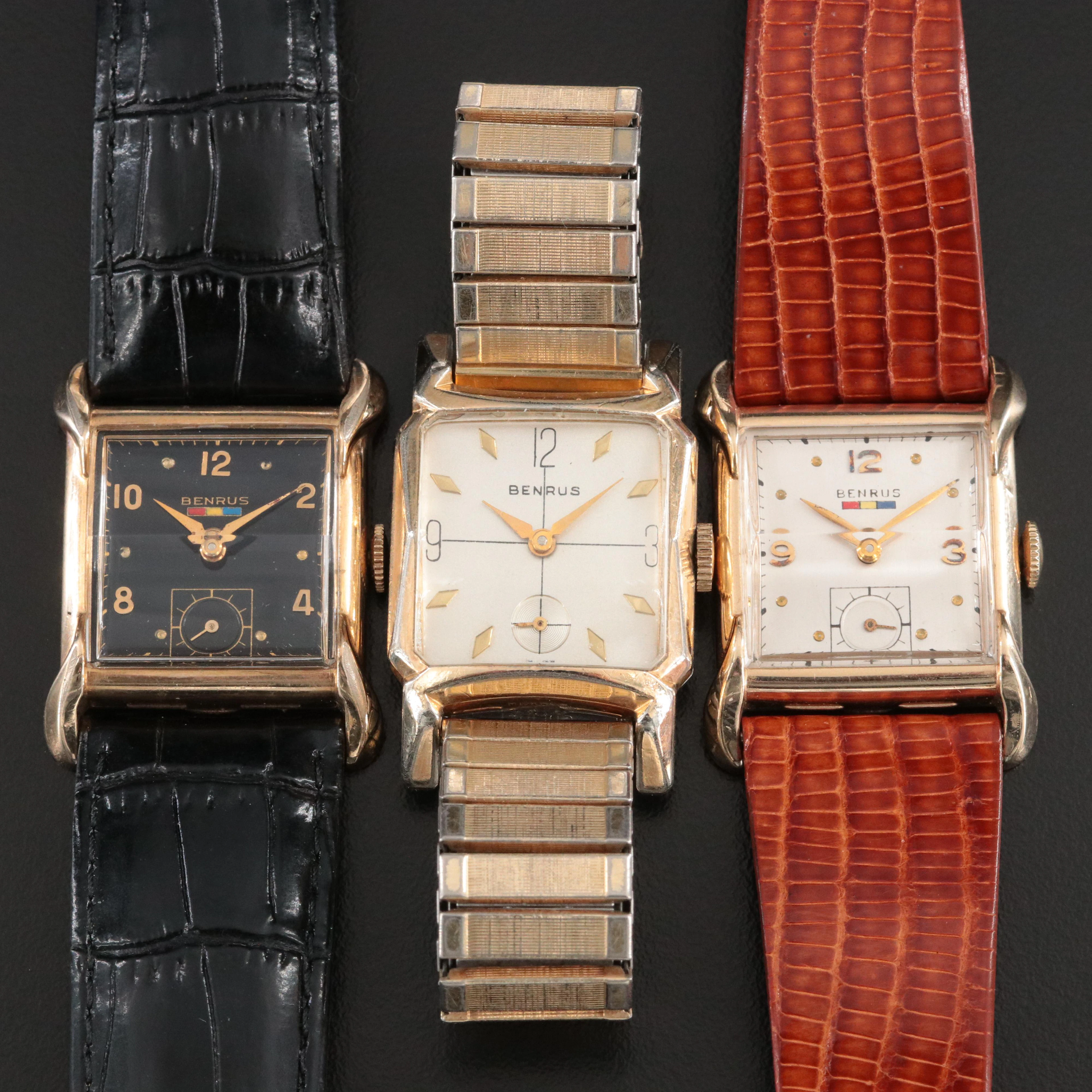 Selection of Mid-Century Benrus Watches