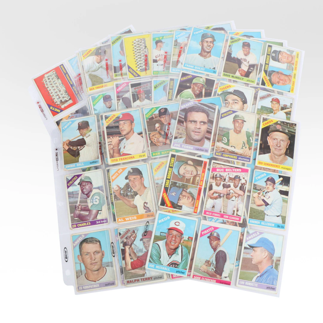 1966 Topps Baseball Cards Featuring Don Sutton Rookie and More
