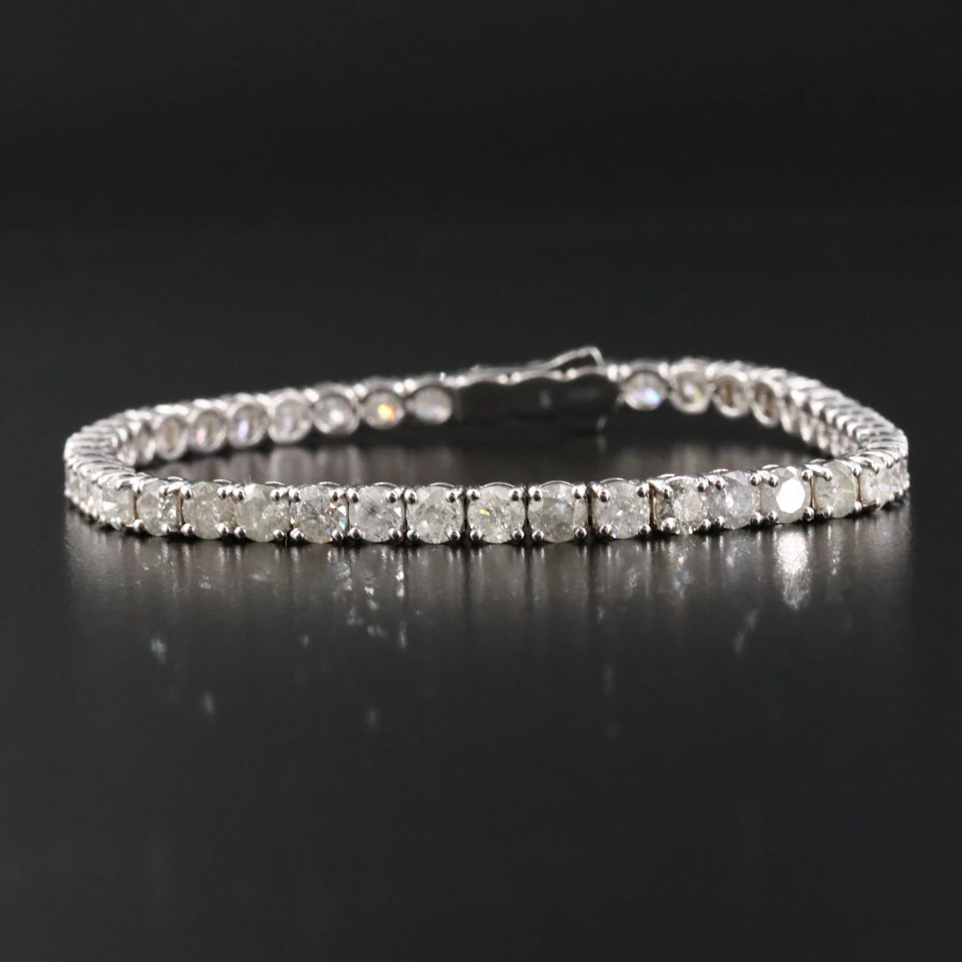 14K 10.35 CTW Diamond Line Bracelet