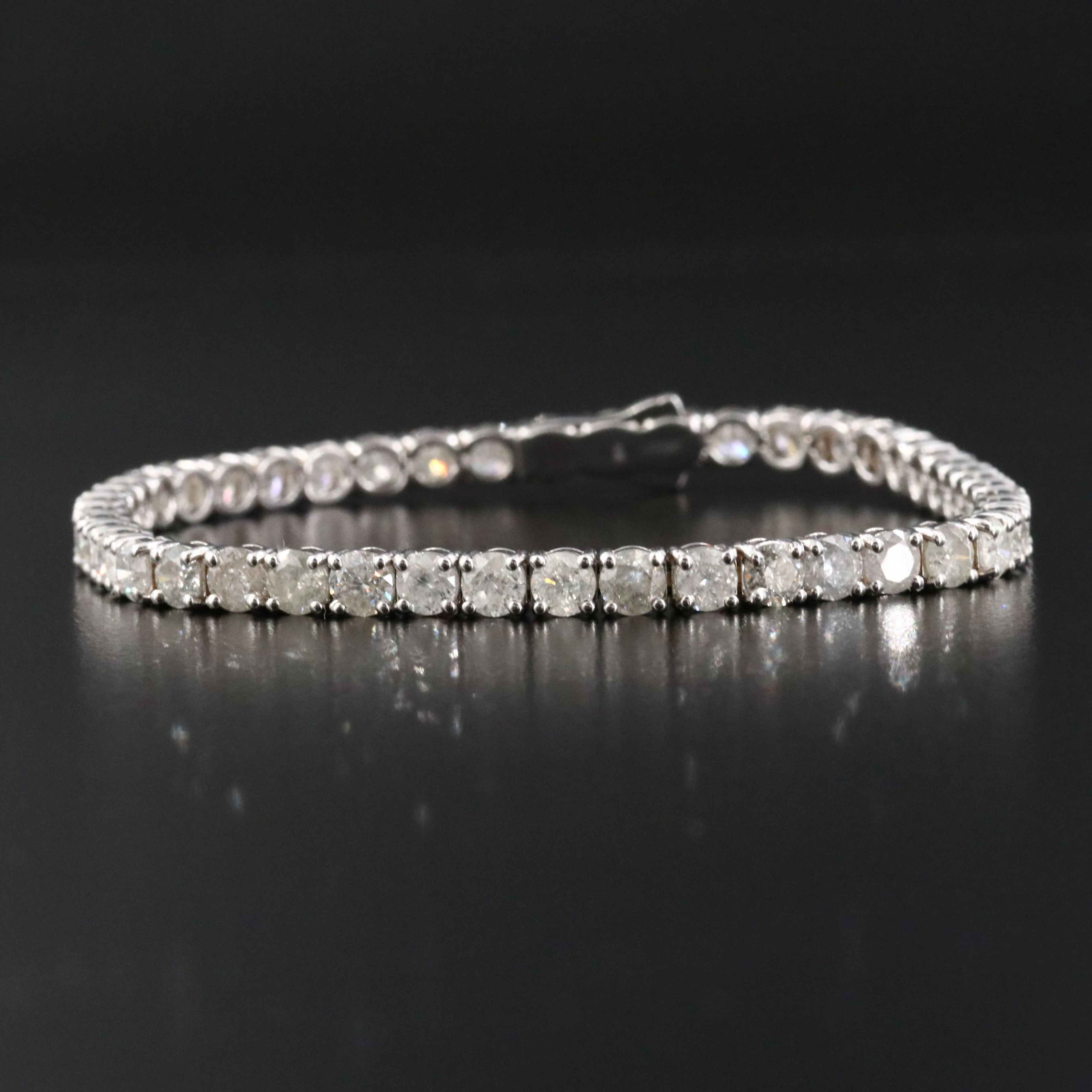 14K 10.35 CTW Diamond Line Bracelet