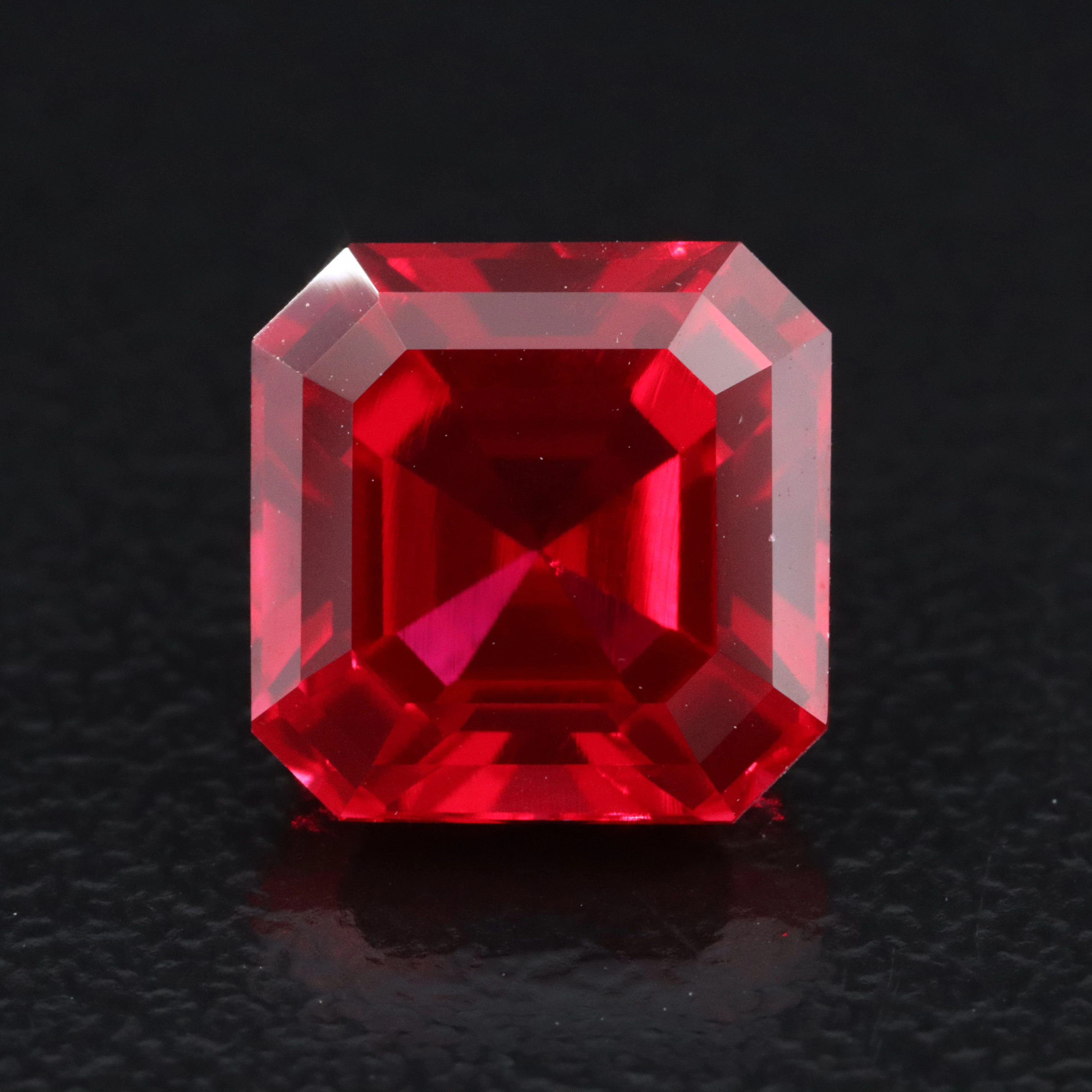 Loose 5.07 CT Lab Grown Ruby