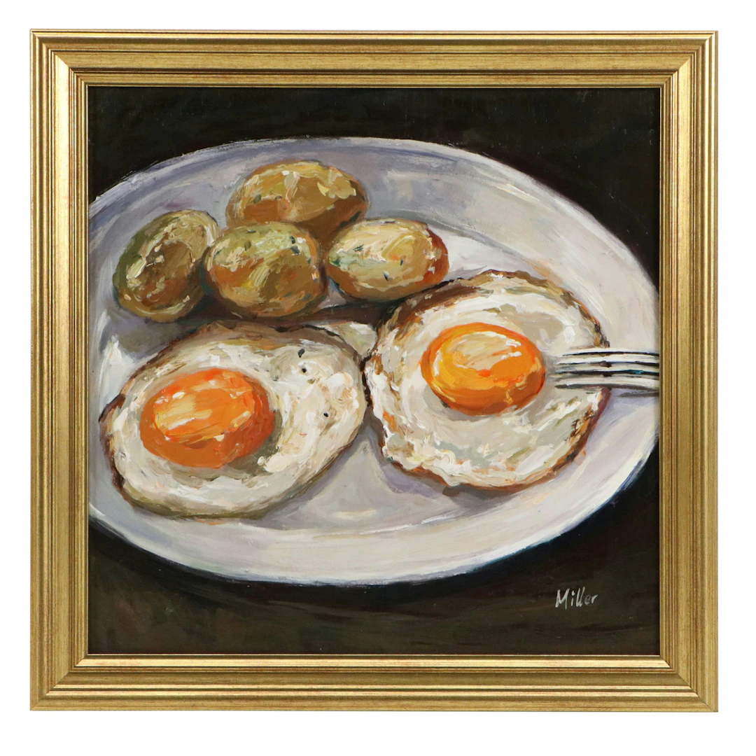 A.K. Miller Oil Painting "Flavors of Childhood," 2026