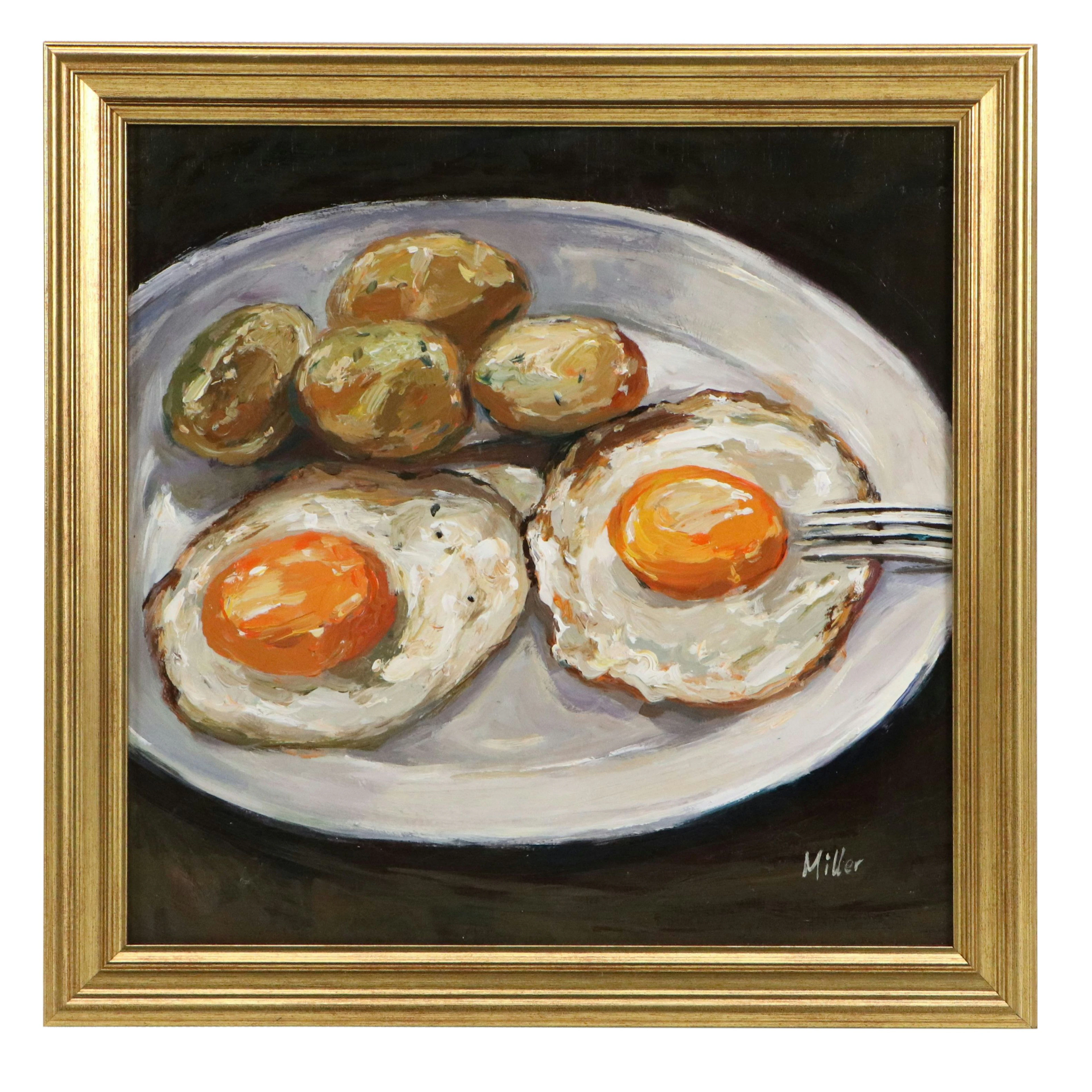 A.K. Miller Oil Painting "Flavors of Childhood," 2026