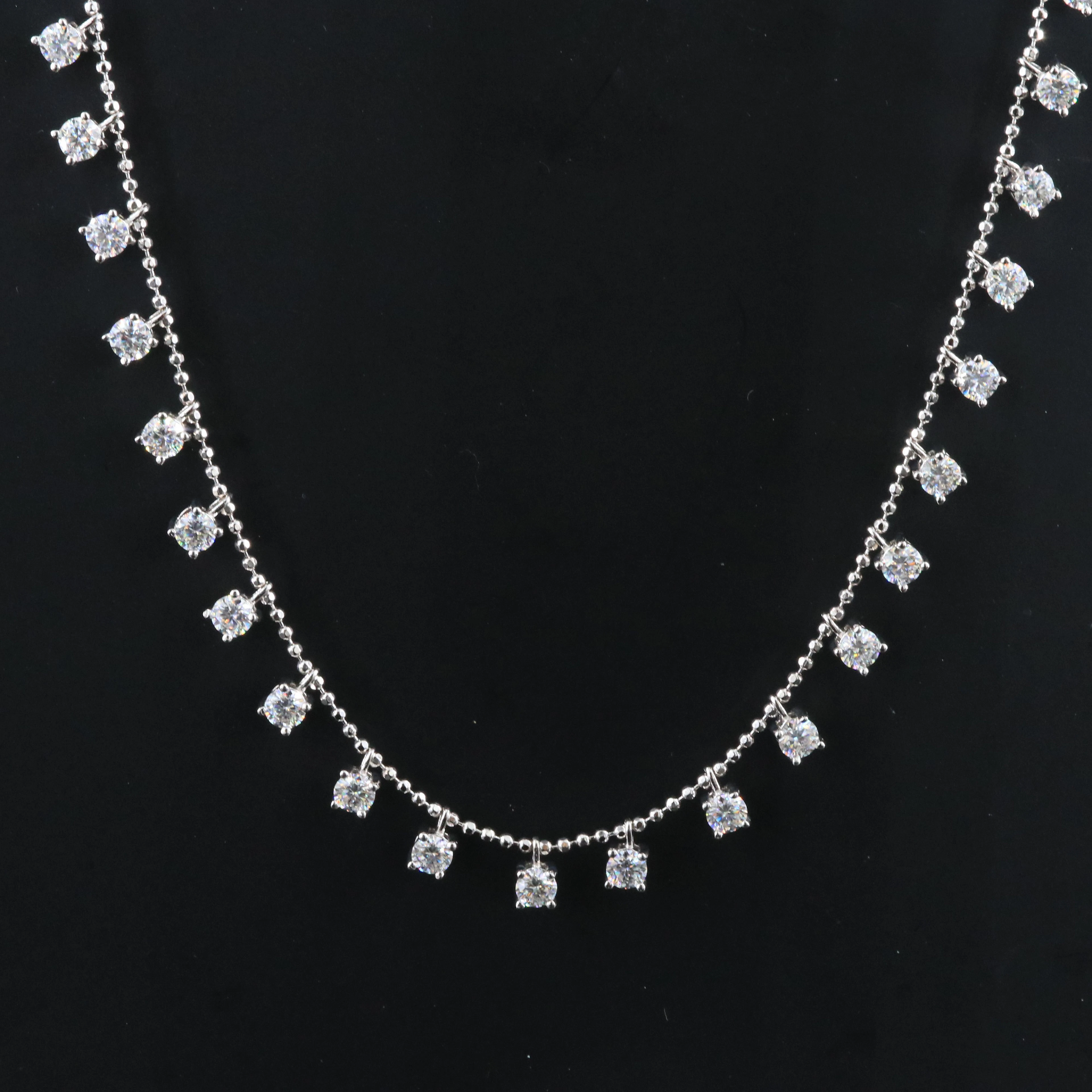 Sterling Moissanite Necklace