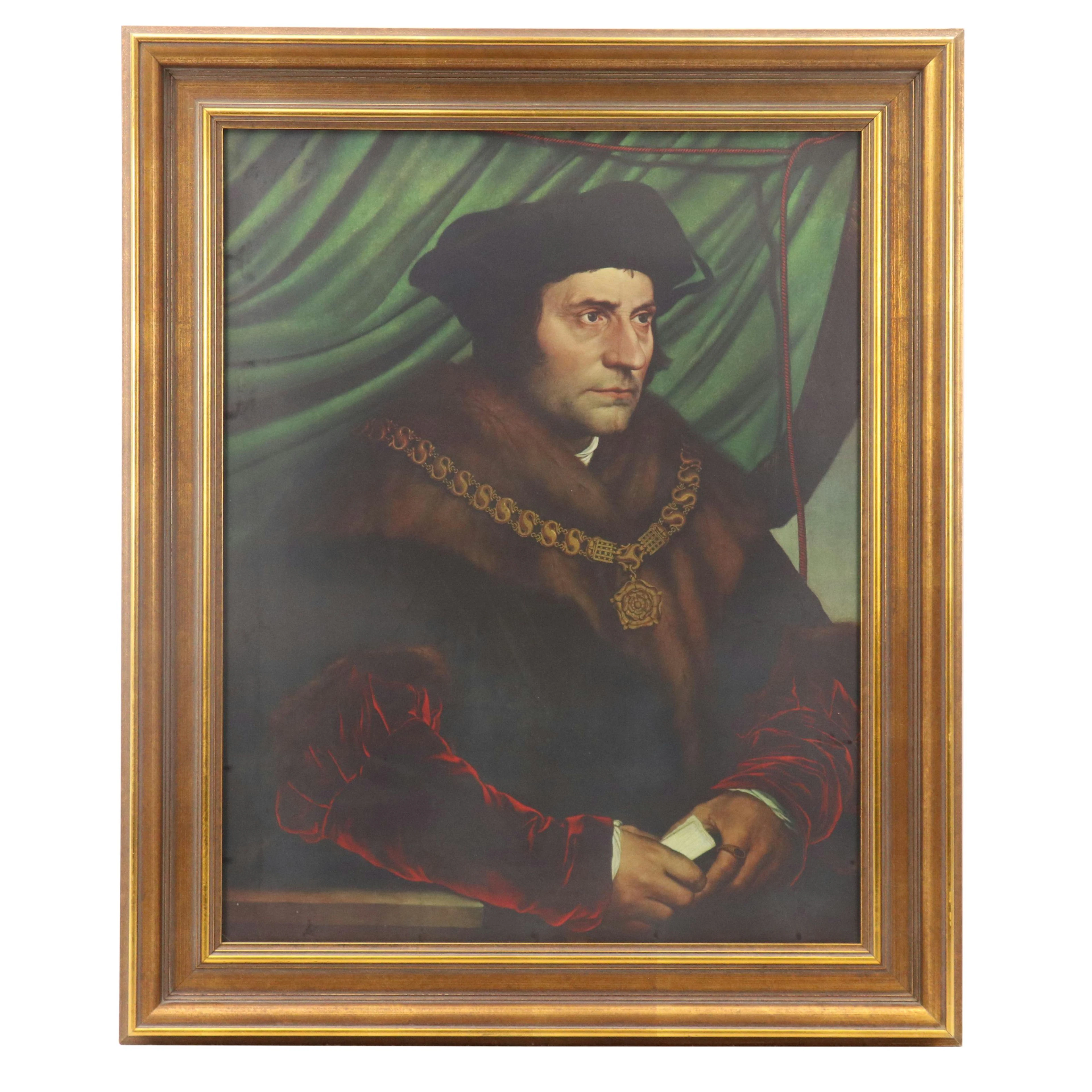 Giclée After Hans Holbein the Younger "Portrait of Sir Thomas More"