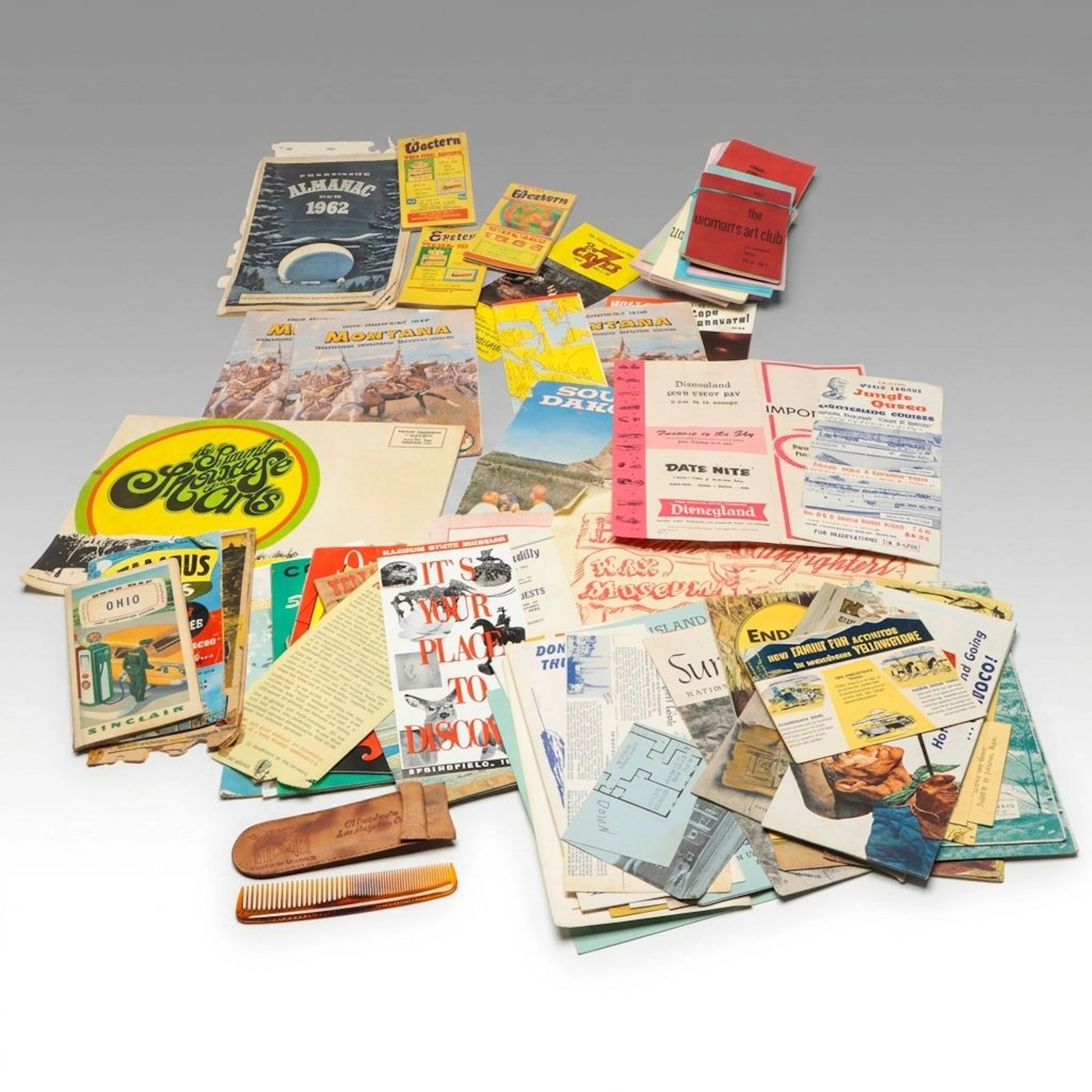 "The Best Western Travel Guide" with Other Mid-Century Travel Guides