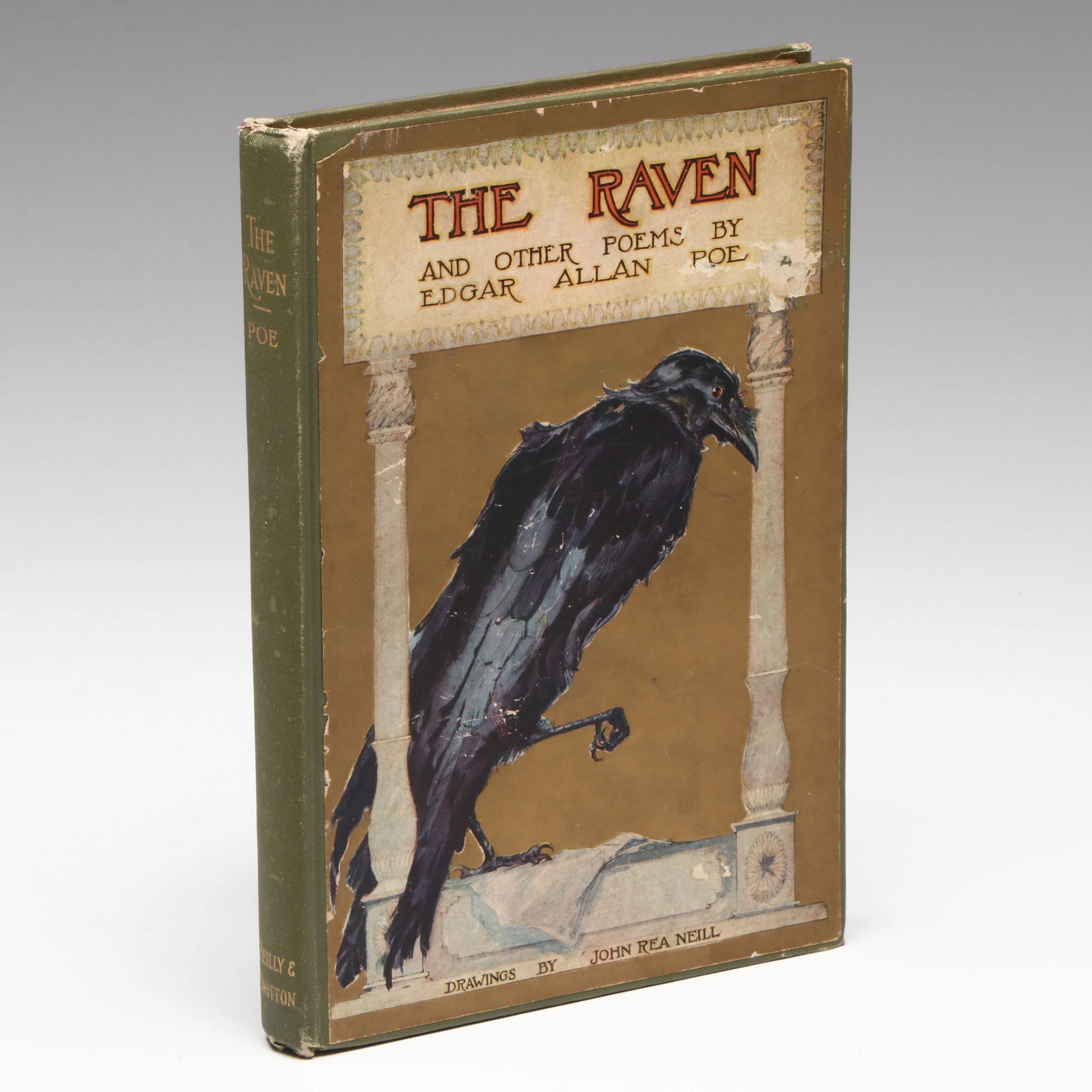 First Edition Thus "The Raven and Other Poems" by Edgar Allan Poe, 1910