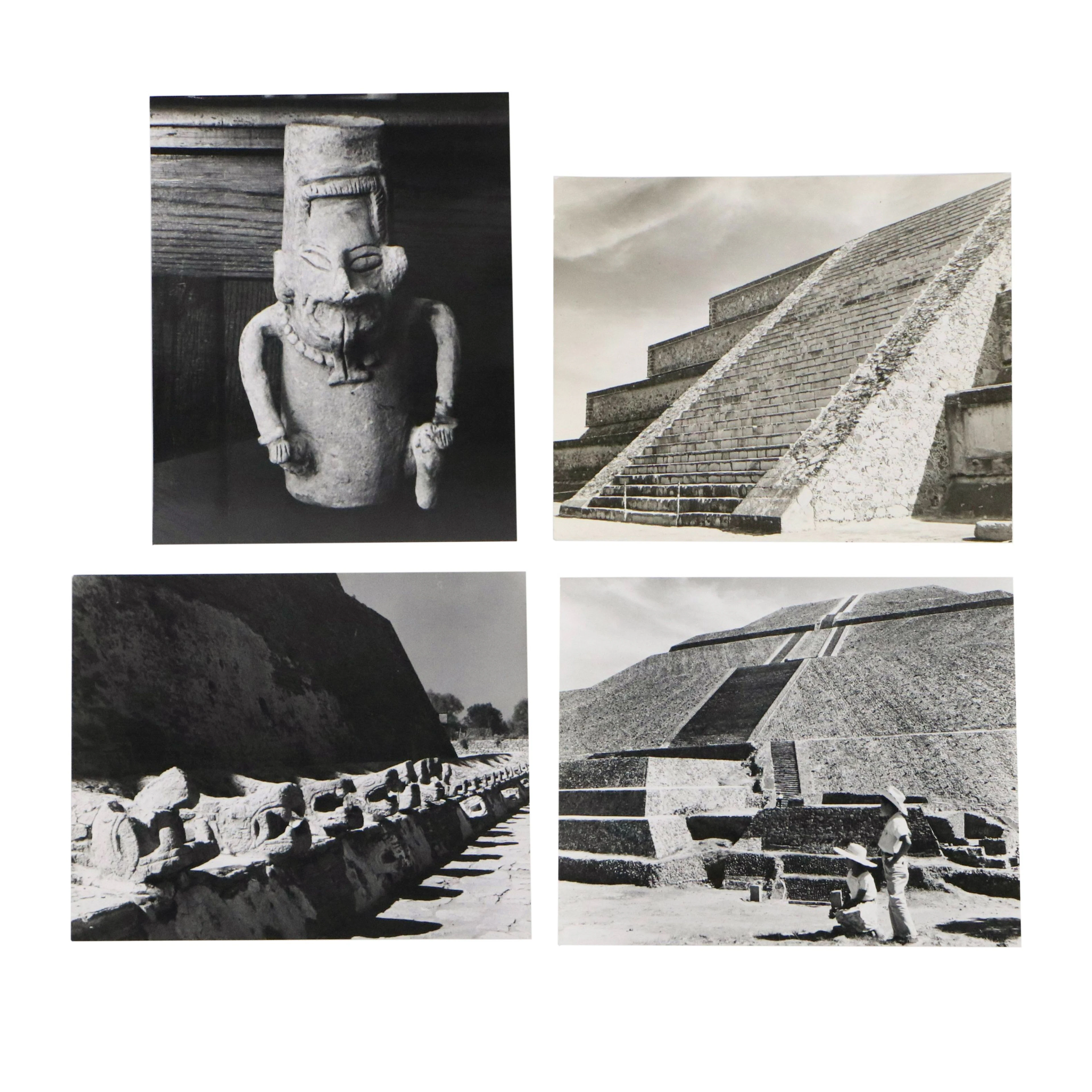 Bernard G. Silberstein Silver Gelatin Photographs of Ancient Mexico