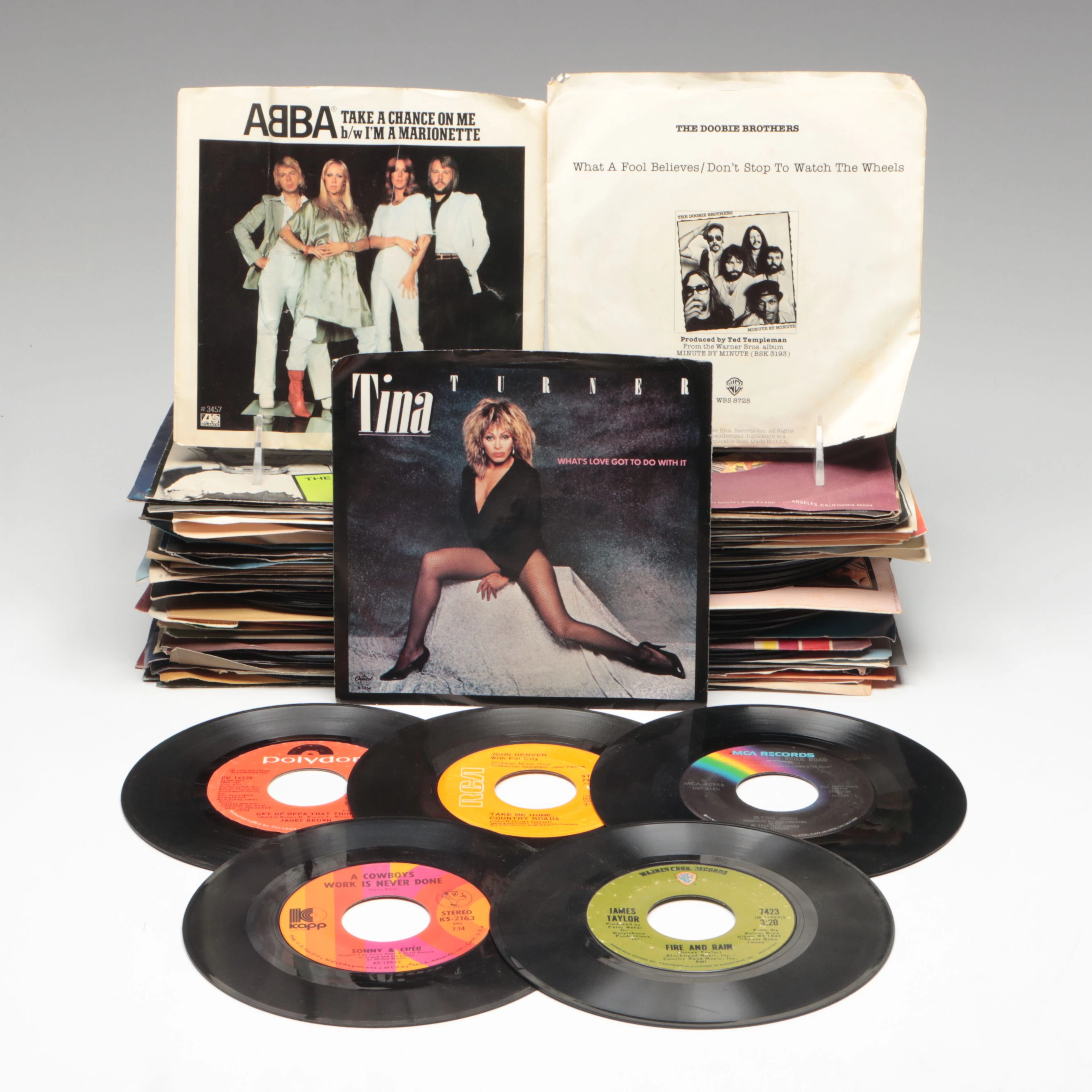 ABBA, The Doobie Brothers, Tina Turner, and More Vinyl Record Albums