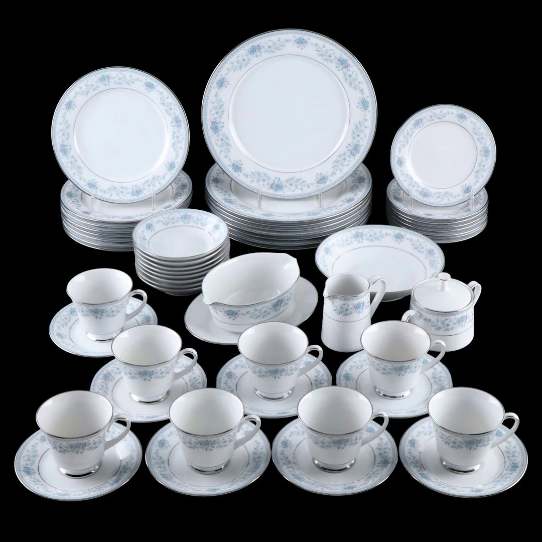 Noritake "Blue Hill" Porcelain Dinnerware, 1973–1996