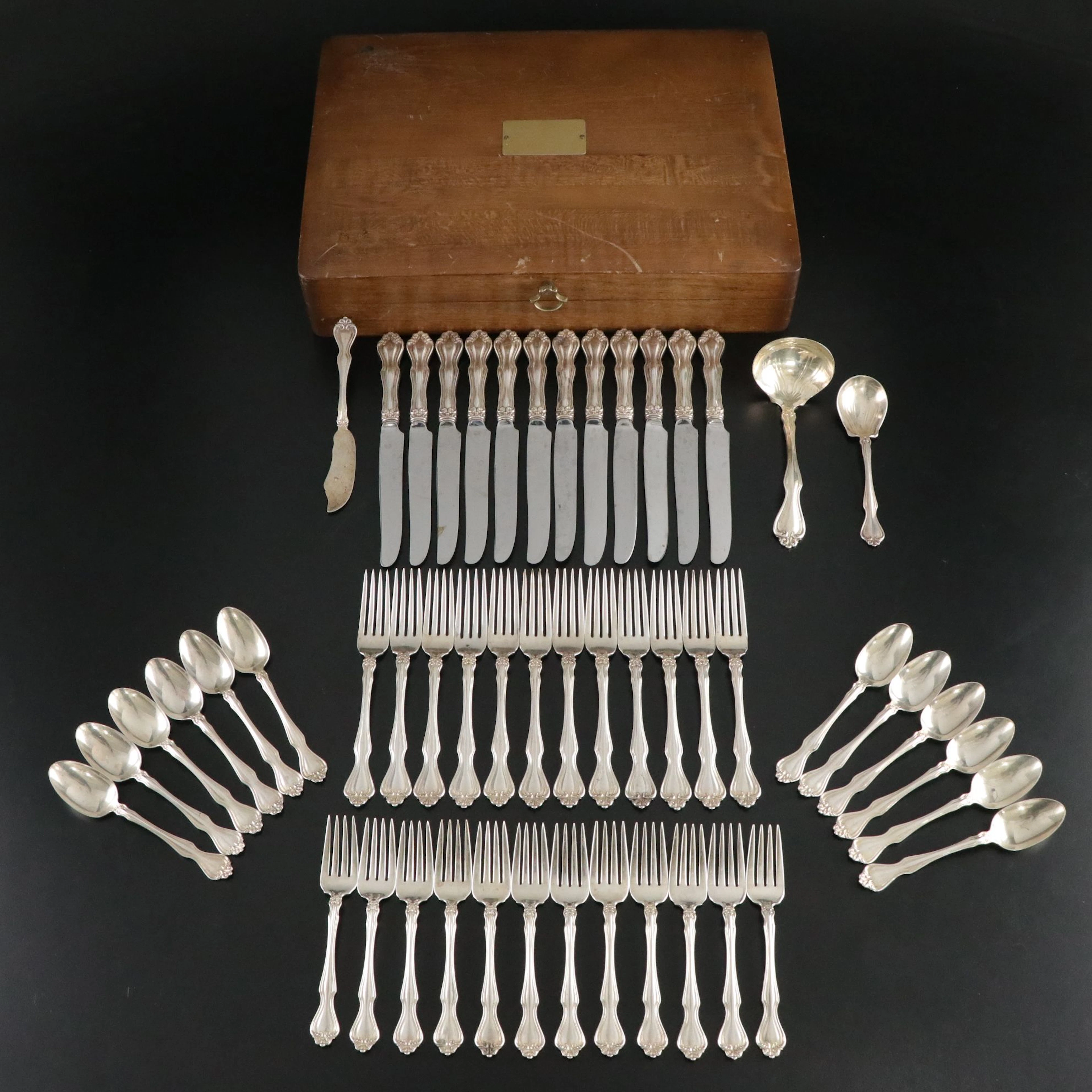 Westmorland "George & Martha Washington" Sterling Silver Flatware Set
