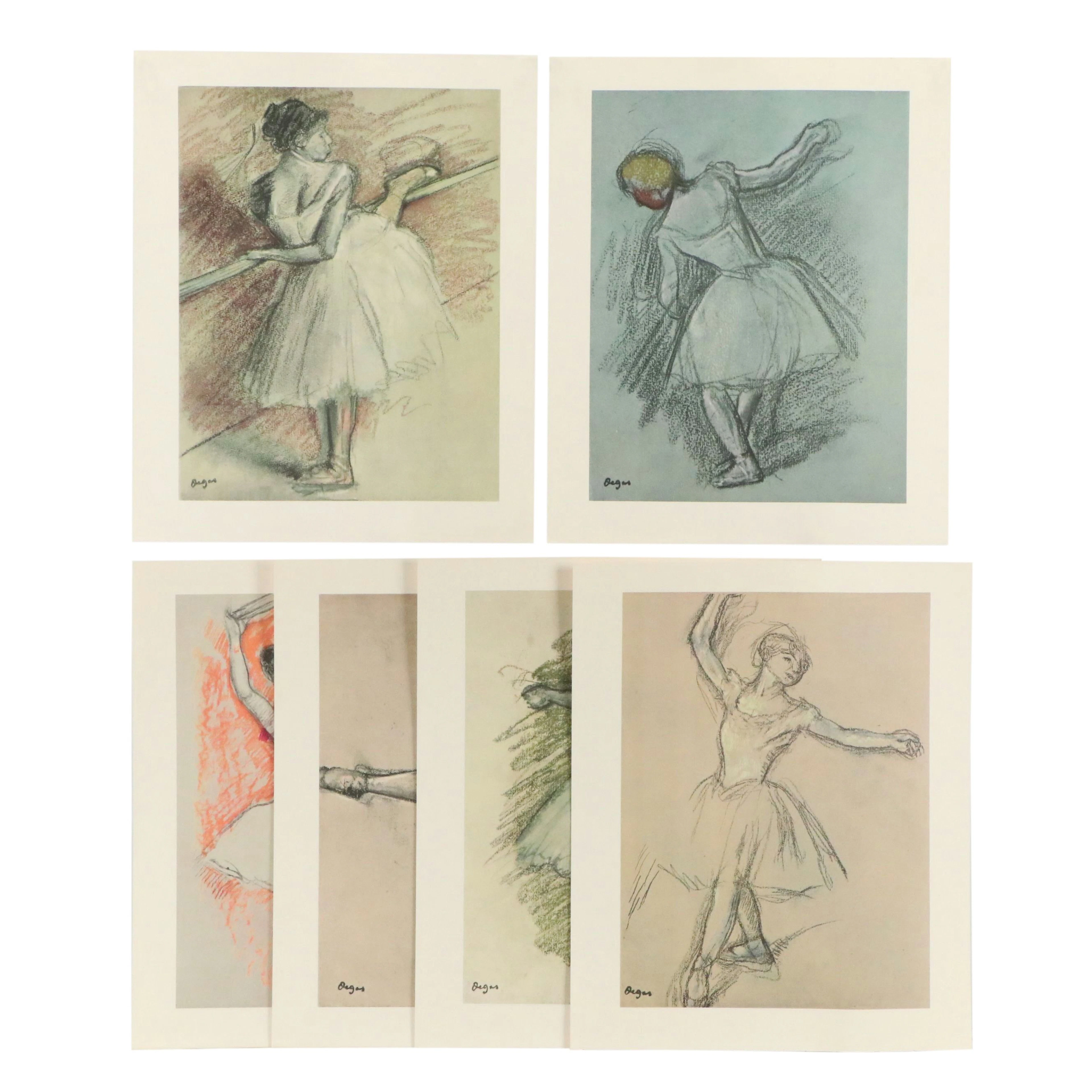"Degas Dancers" Portfolio of Reproduction Prints After Edgar Degas