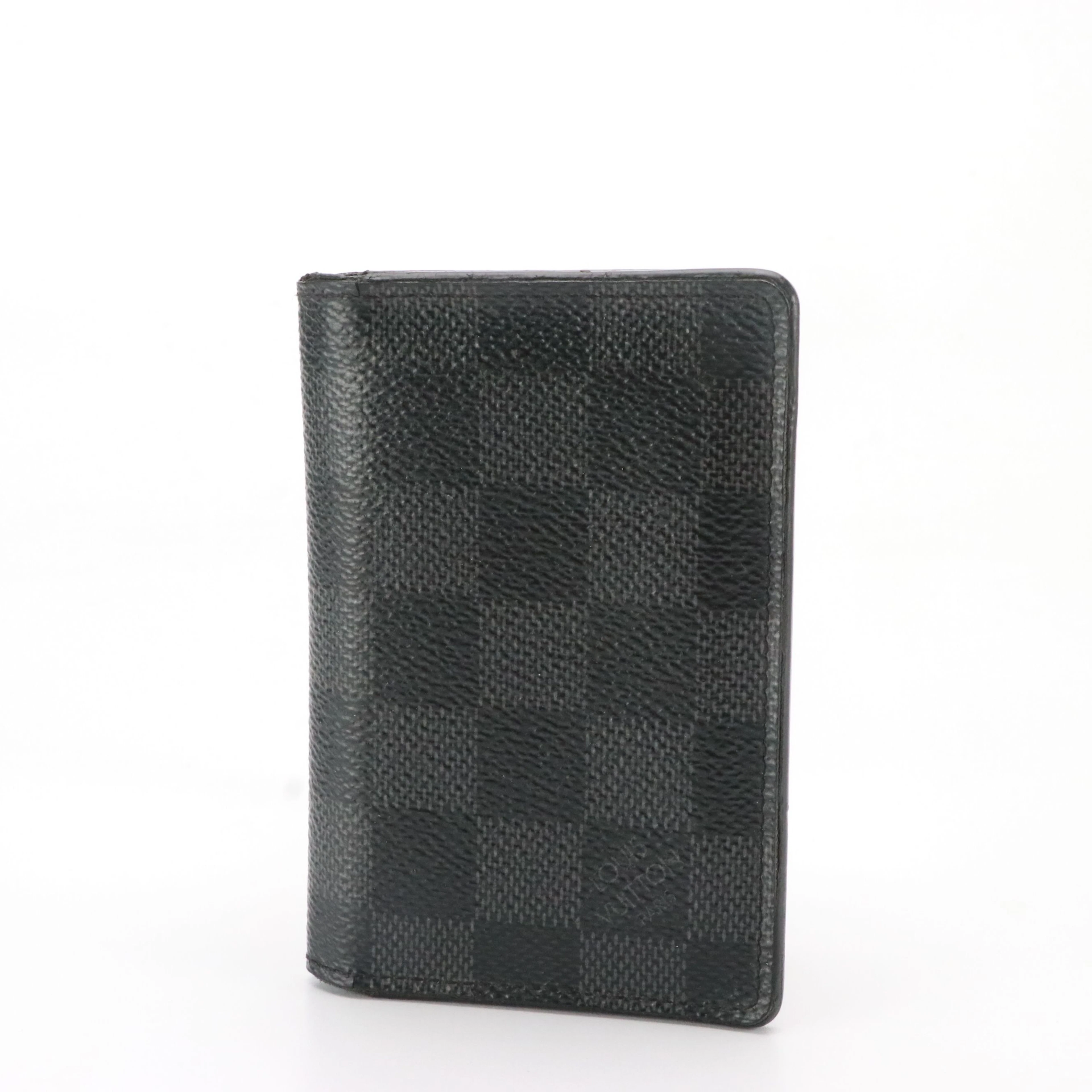 Louis Vuitton Pocket Organizer NM in Graphite Damier Ebene Canvas and Leather