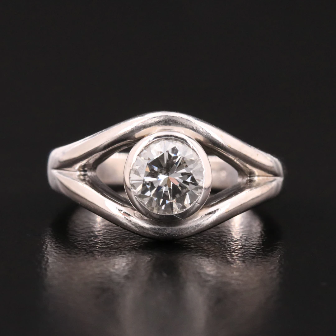 14K 1.01 CT Solitaire Ring