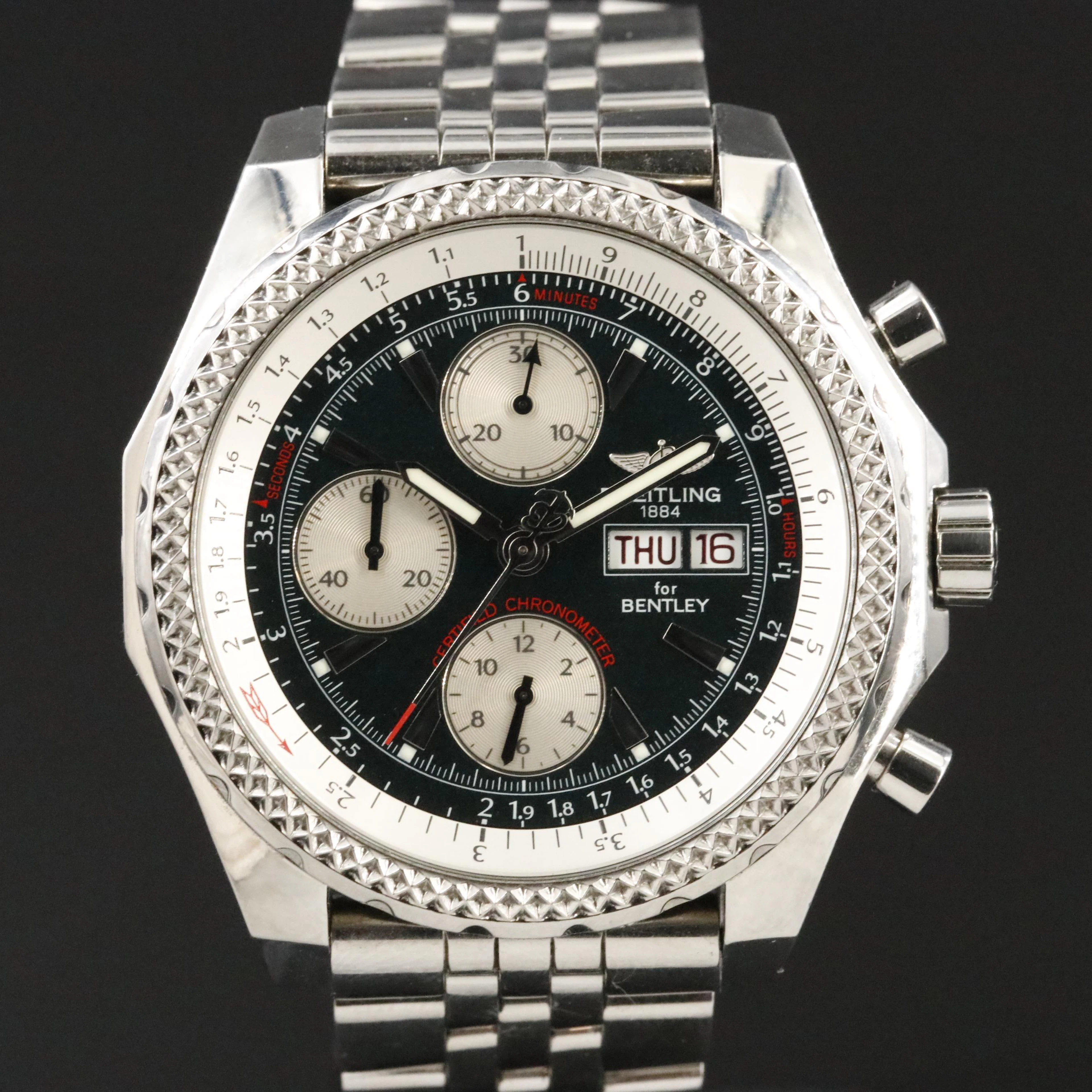 Breitling for Bentley GT Chronograph Watch A13362 c.2005