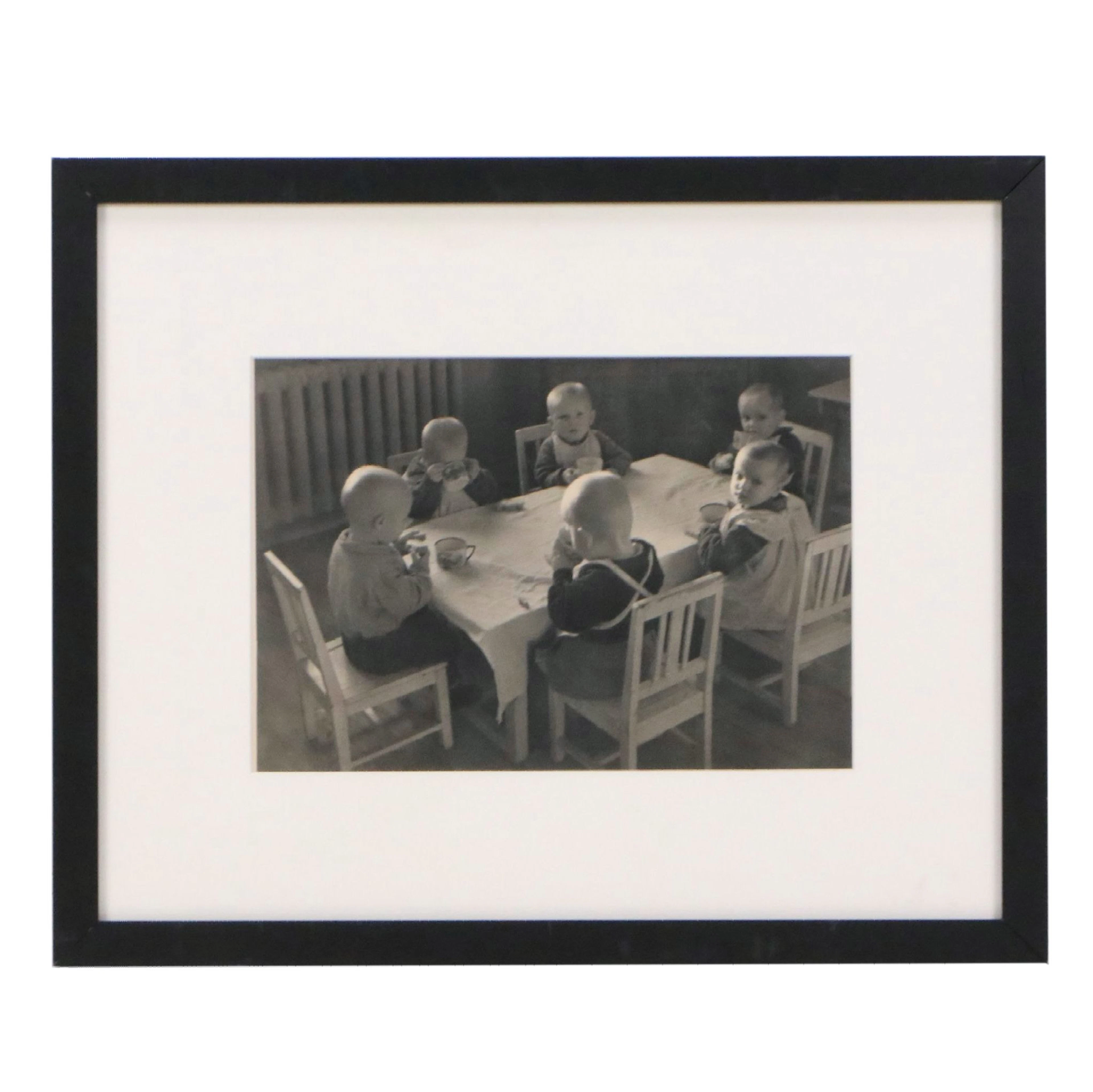 Margaret Bourke-White Photogravure "Bolshevic Babies in the Nursery...," 1934
