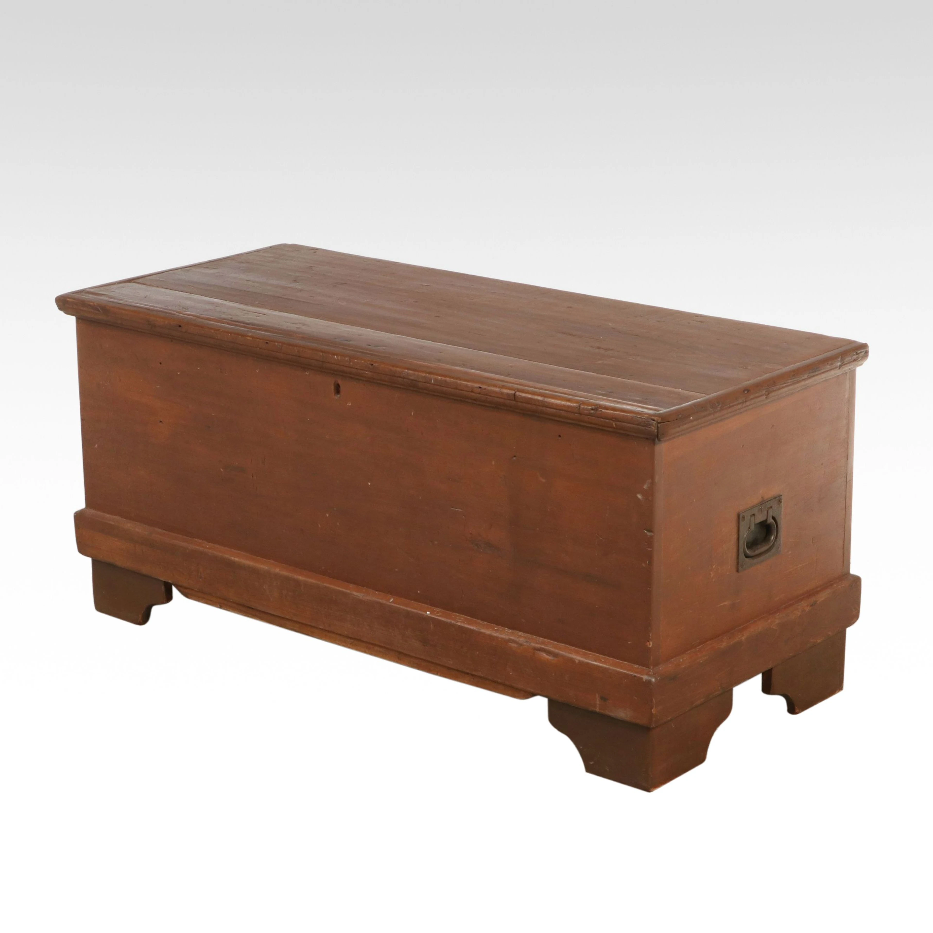 Primitive Wood Trunk, 19th Century