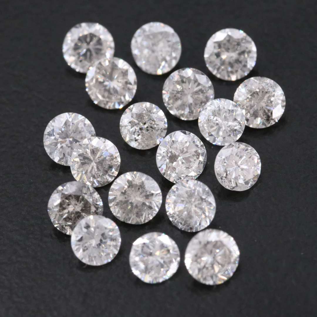 Loose 3.46 CTW Diamond Melee Lot