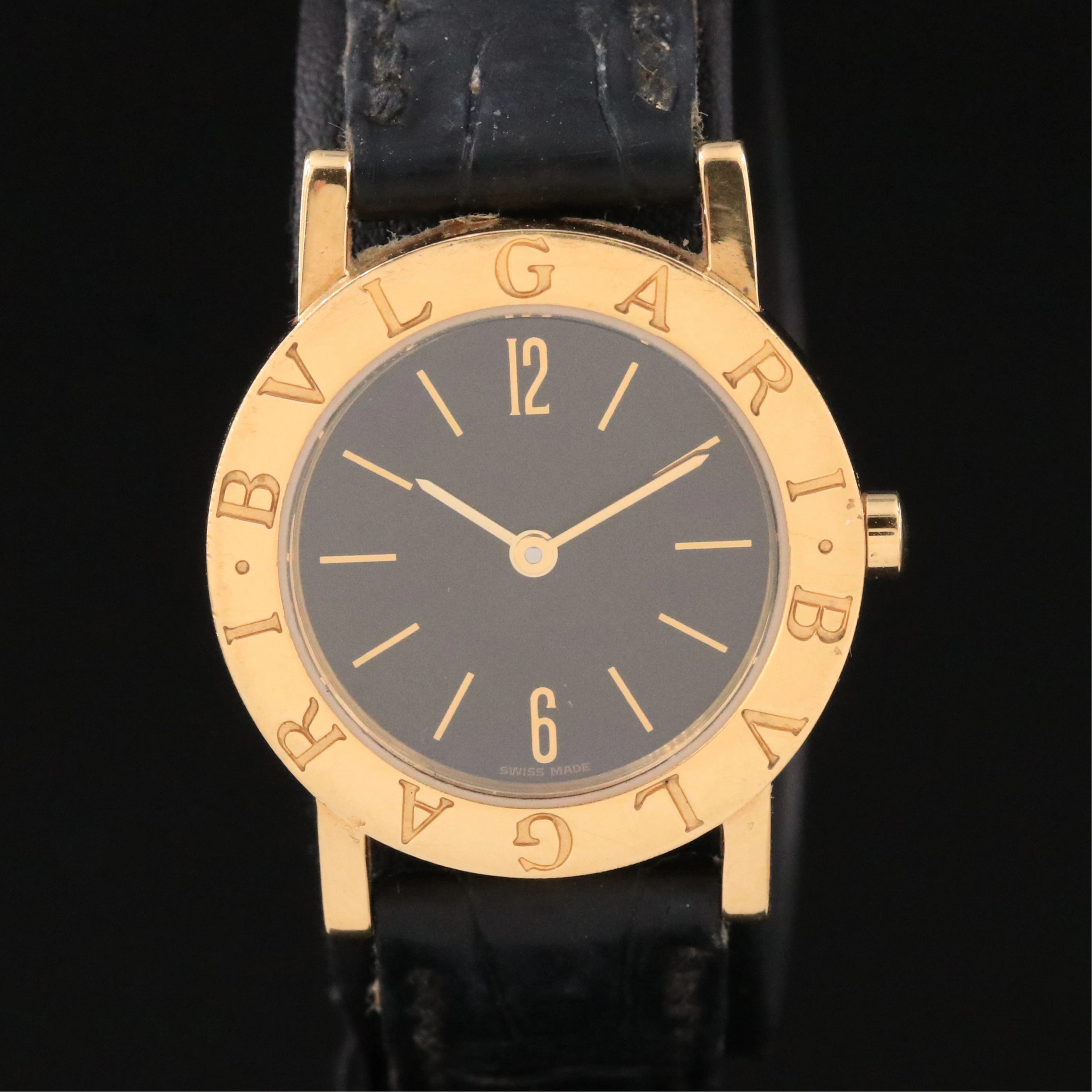 BVLGARI BVLGARI 18K Swiss Quartz Dress Watch #BB.26.GL