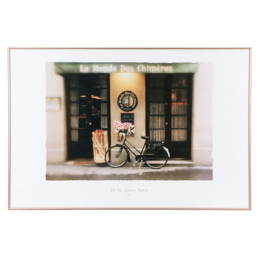 Offset Lithograph After Carlos Spaventa "Le Monde Des Chimères," 1993