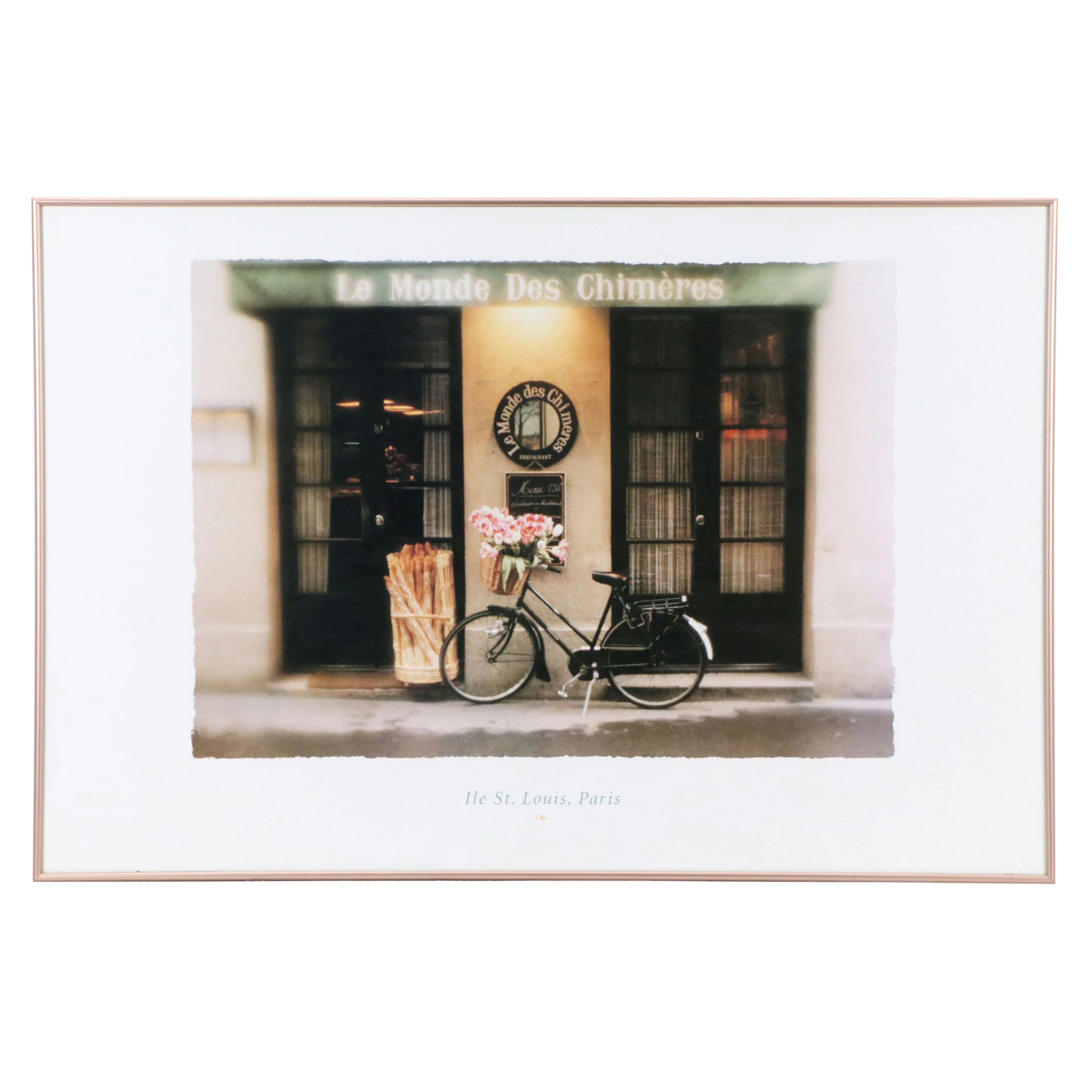 Offset Lithograph After Carlos Spaventa "Le Monde Des Chimères," 1993