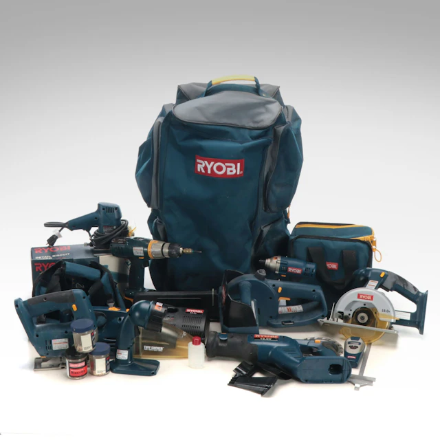 Ryobi Cordless Drills, Reciprocating Saw, Cordless Vacuum and More
