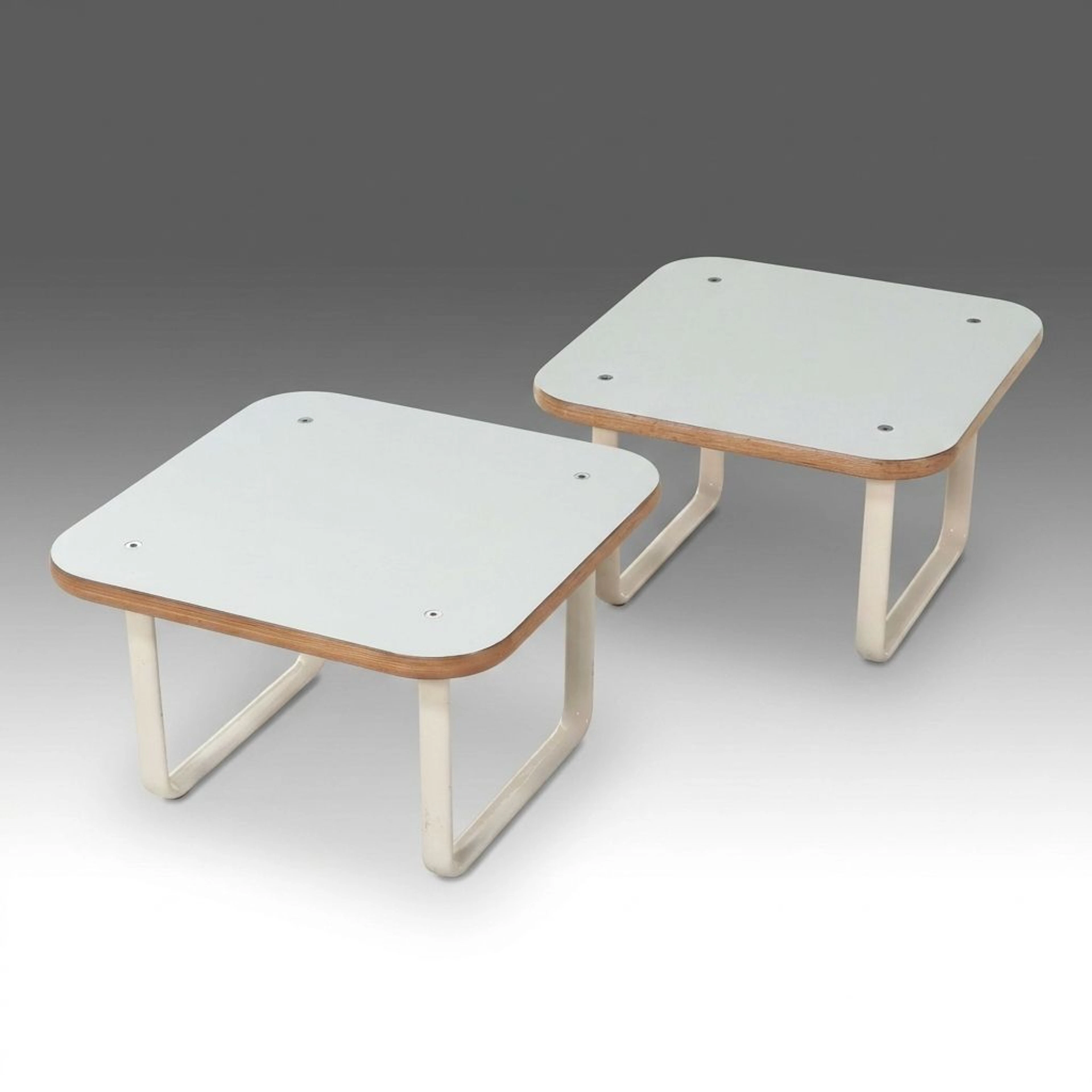 Bruce Hannah and Jasper Morrison for Knoll Laminate and Metal Side