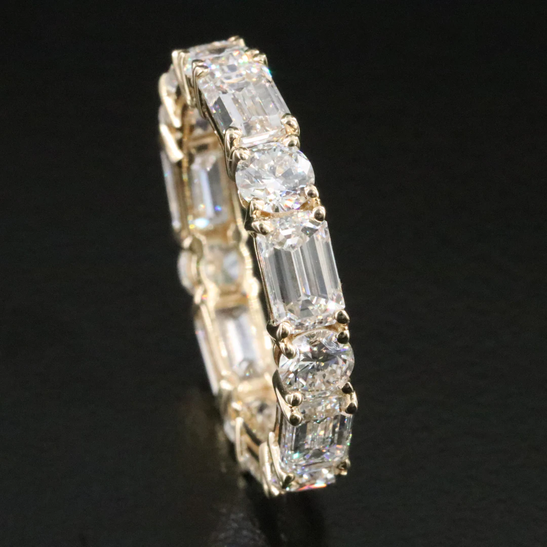 14K 5.01 CTW Lab Grown Diamond Eternity Band