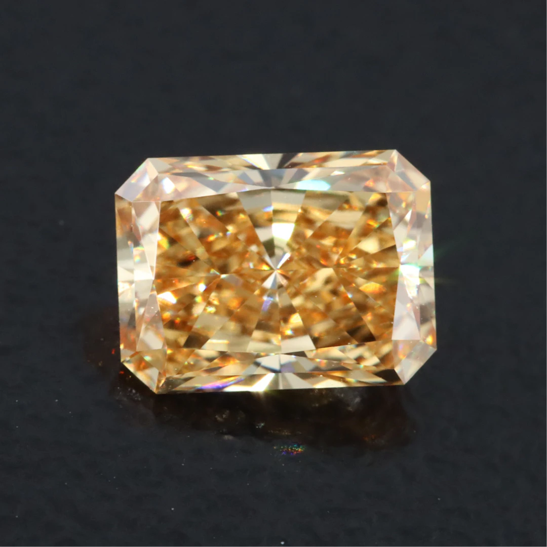 Loose 1.02 CT Fancy Yellow Lab Grown Diamond