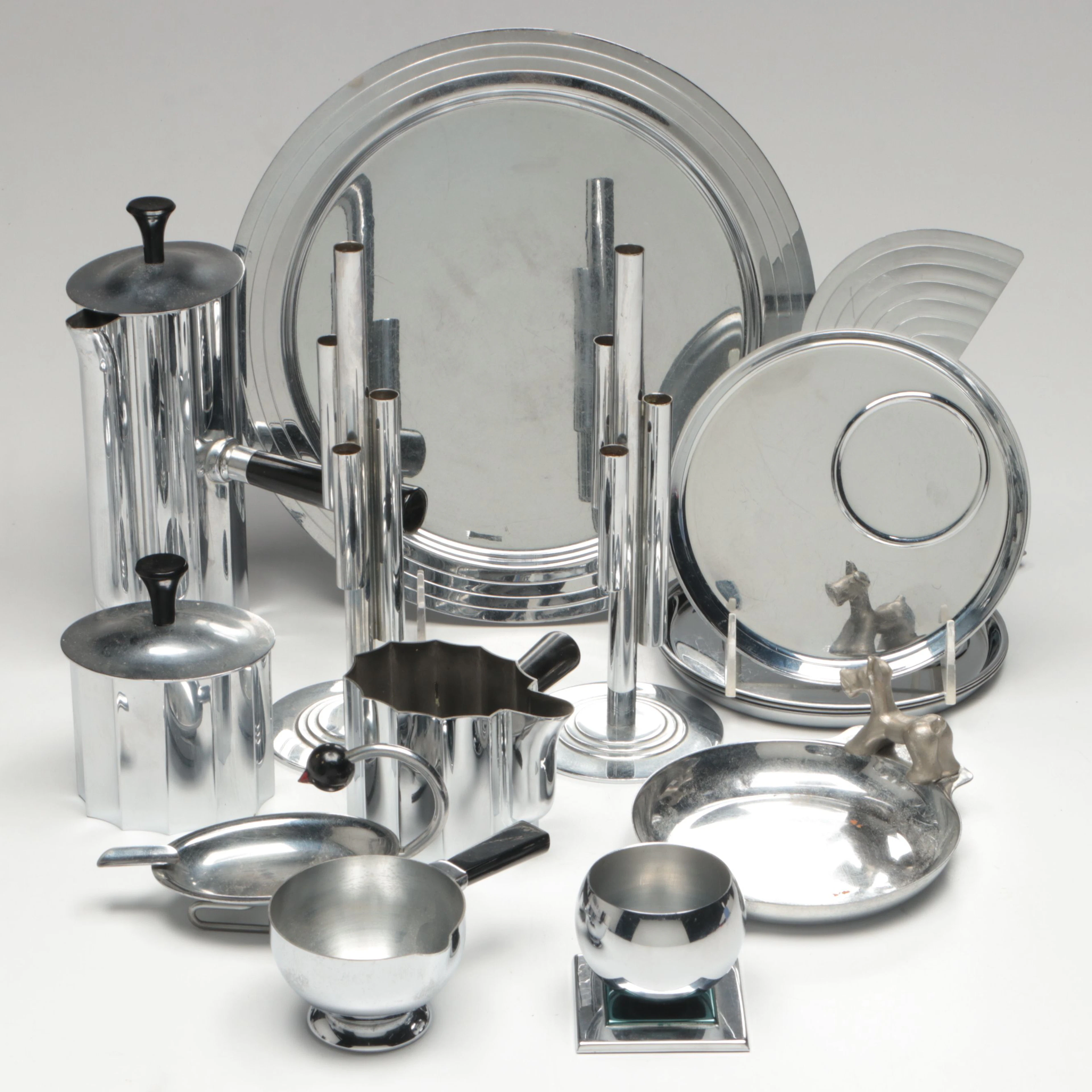 Manning Bowman with Other Art Deco Style Tableware and Accessories