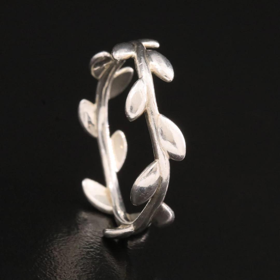 Paloma Picasso for Tiffany & Co. Sterling Olive Leaf Ring