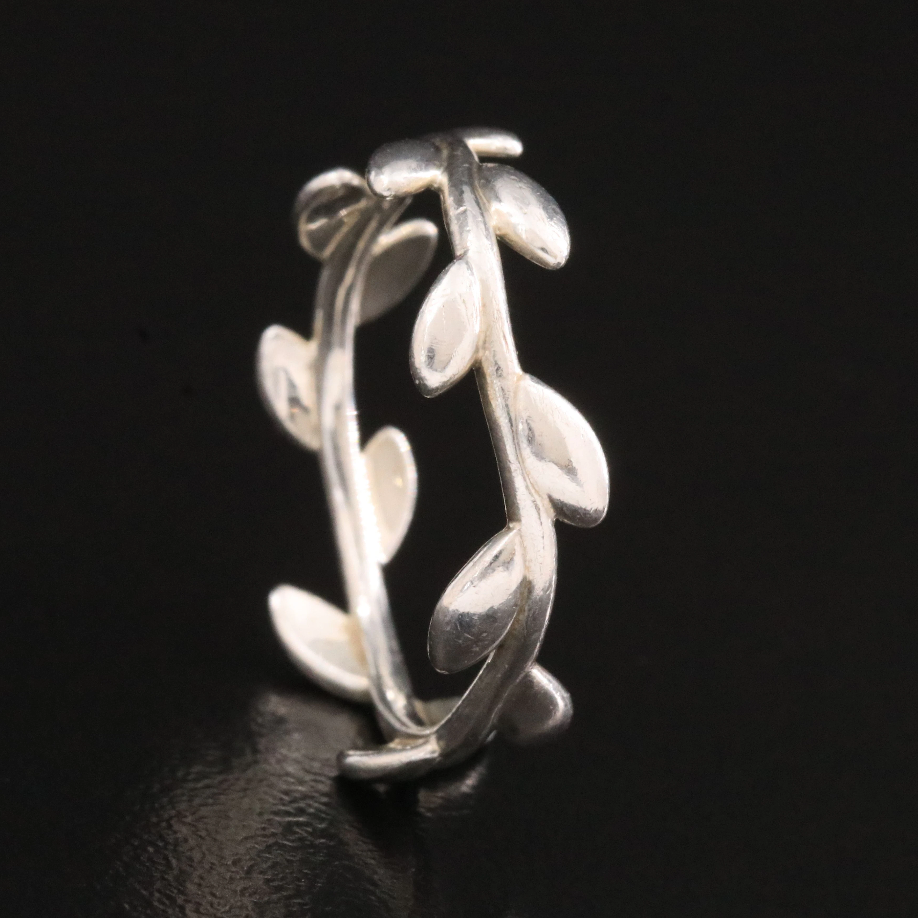 Paloma Picasso for Tiffany & Co. Sterling Olive Leaf Ring