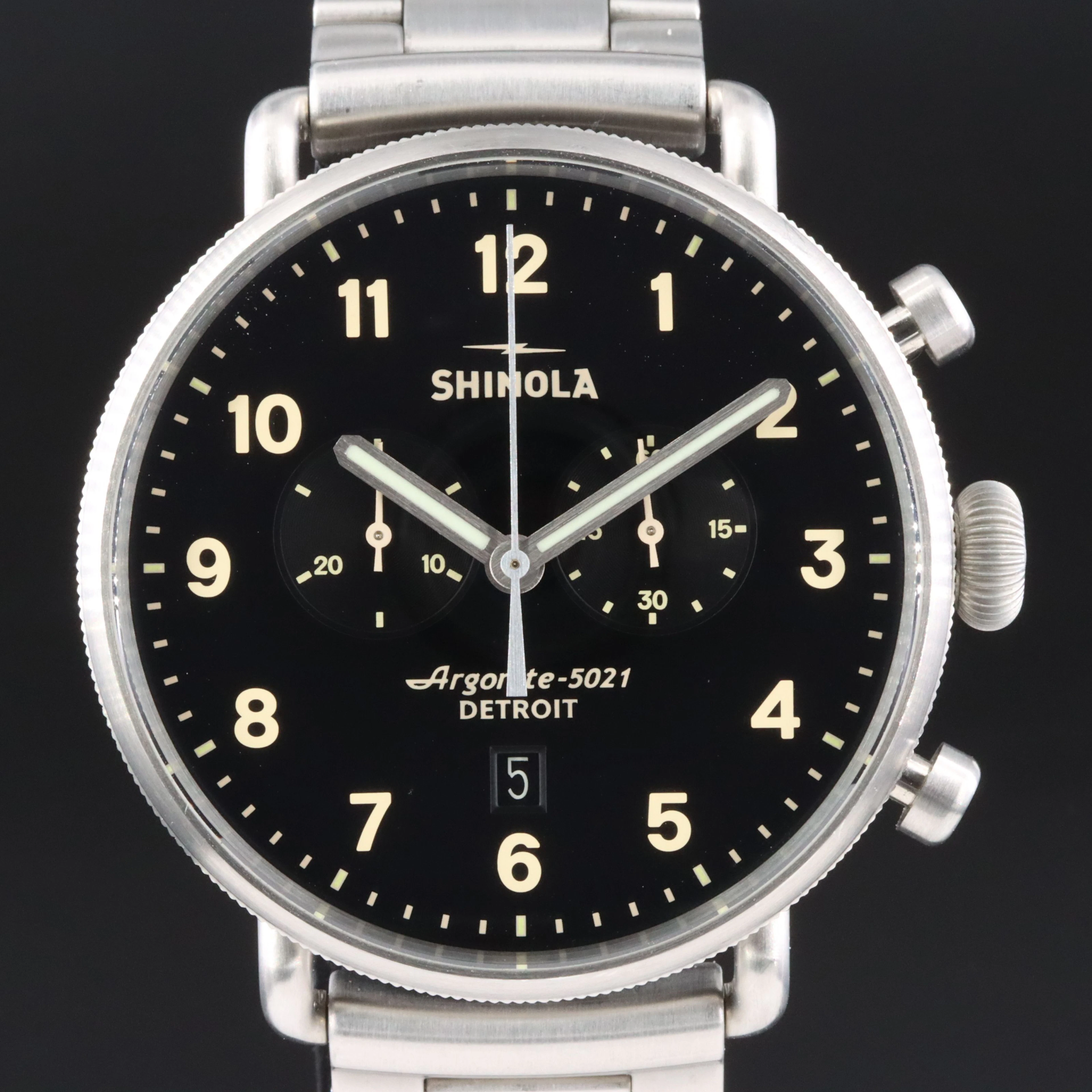 Shinola Canfield Chronograph 43mm Quartz Watch SO120018334