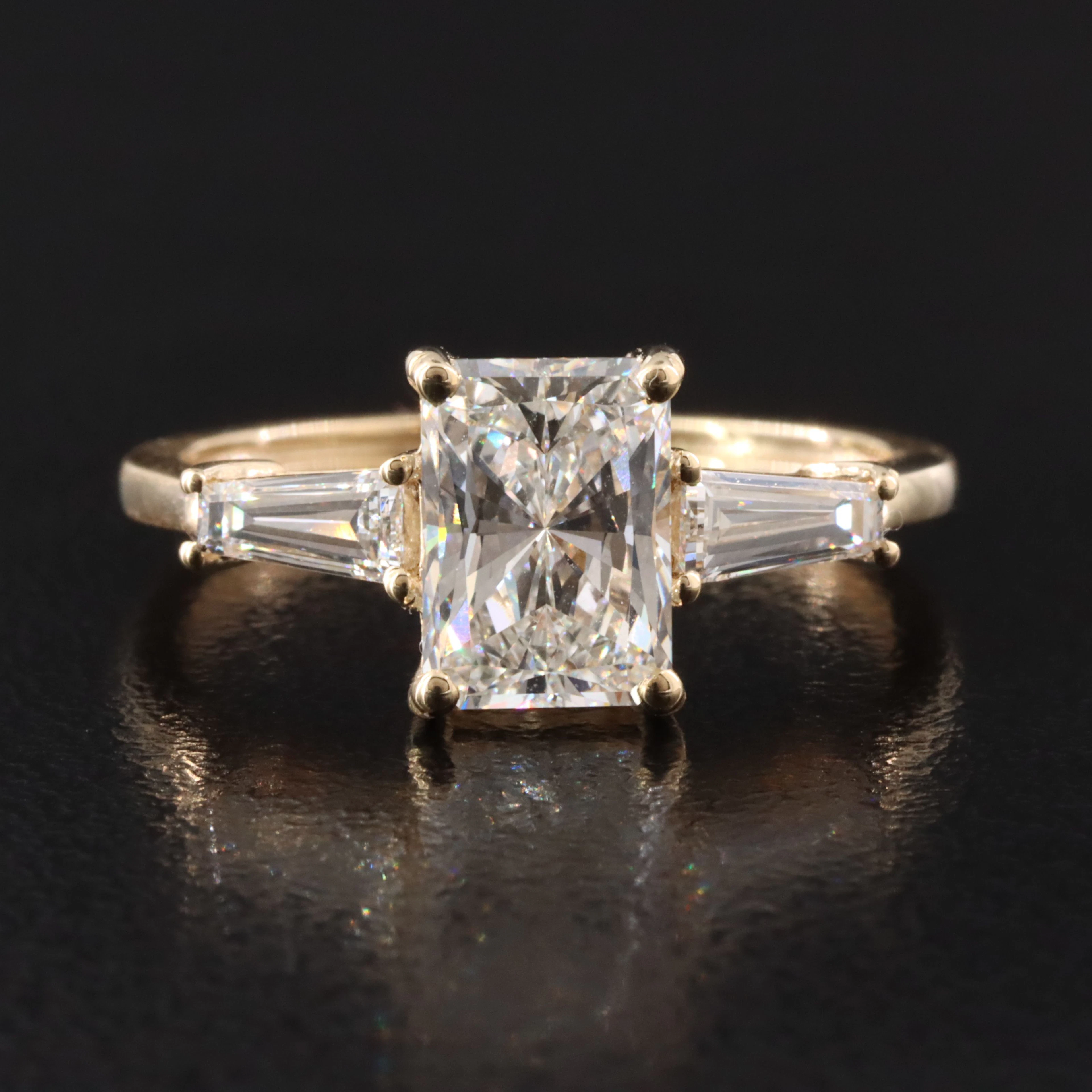 14K 1.96 CTW Lab Grown Diamond Ring with IGI Report