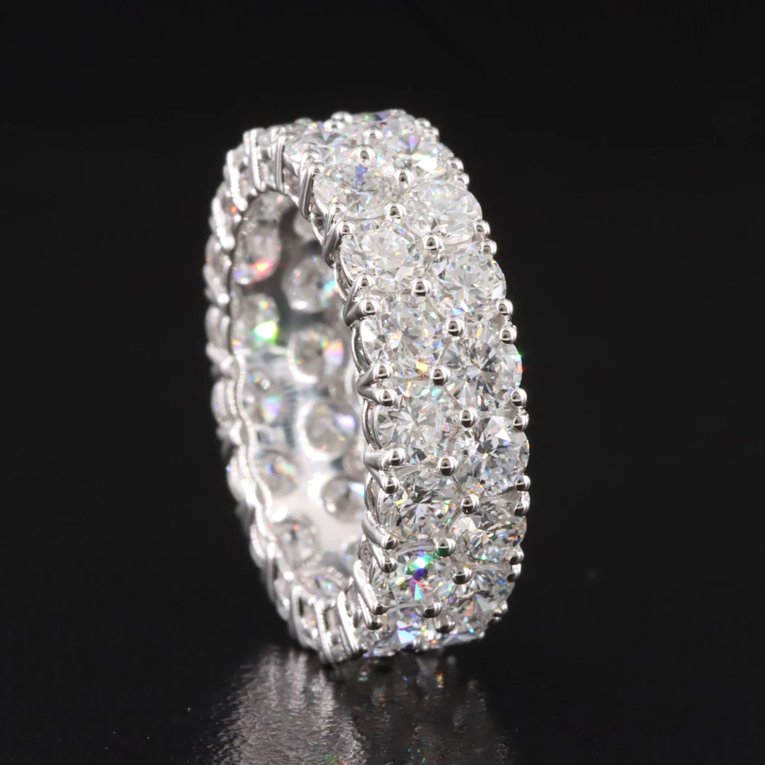 14K 6.14 CTW Lab Grown Diamond Eternity Band