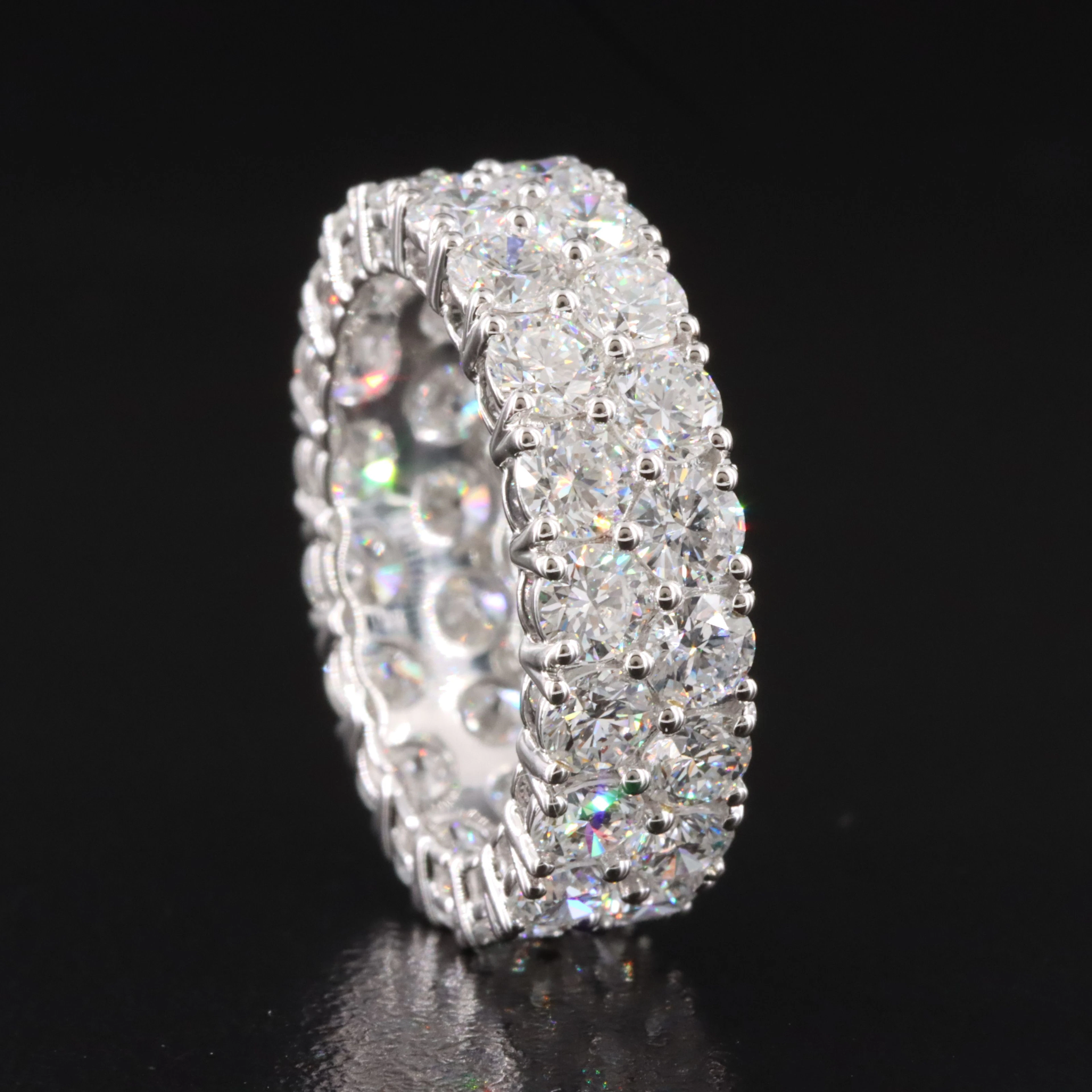 14K 6.14 CTW Lab Grown Diamond Eternity Band