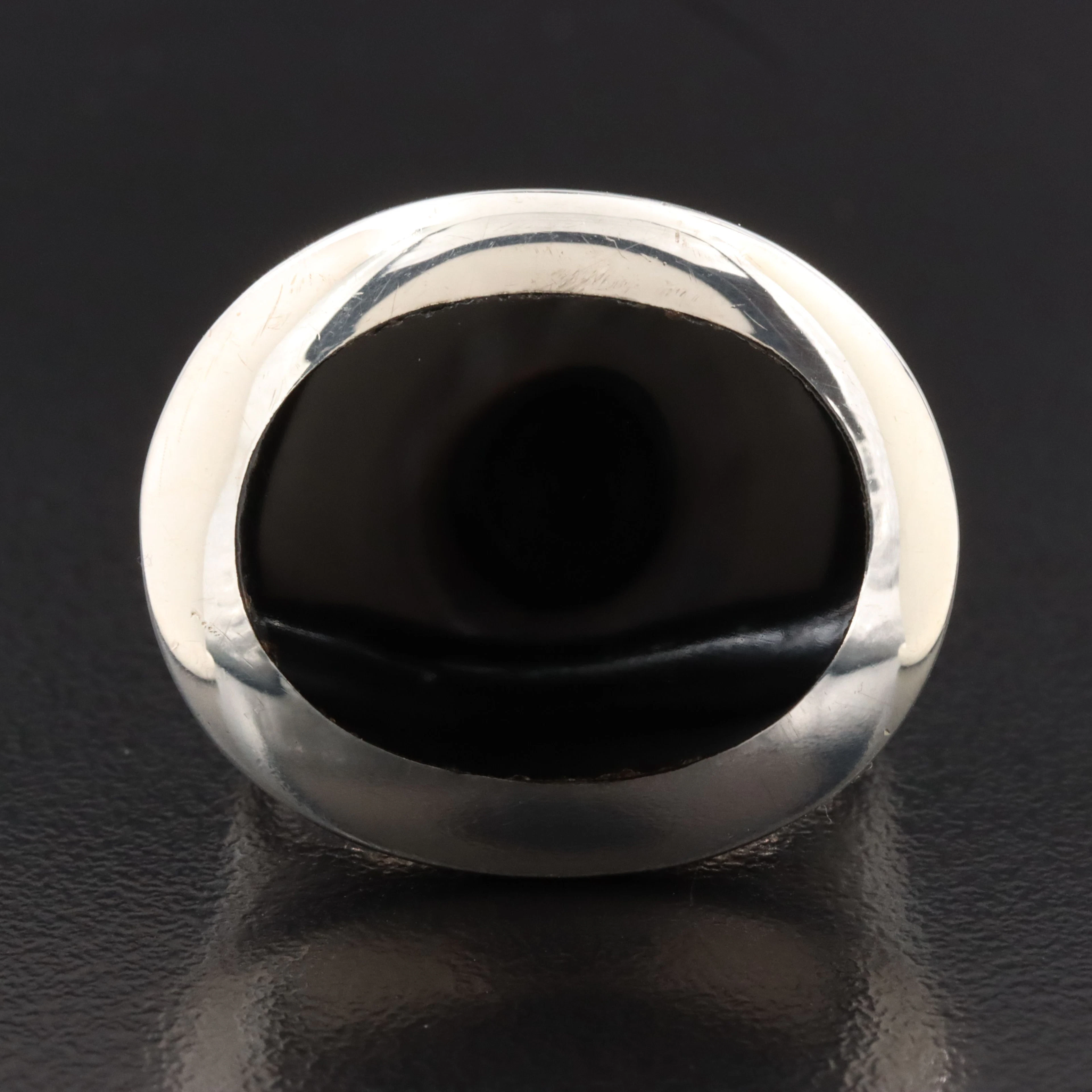 Robert Lee Morris Studio Sterling Black Onyx Ring
